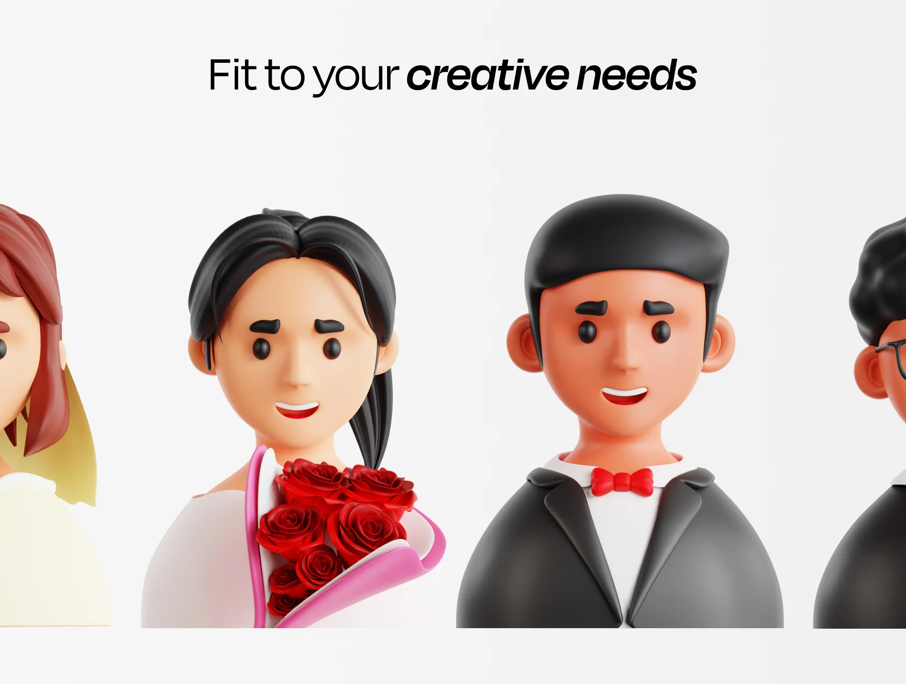 Wedding 3D Illustration 4