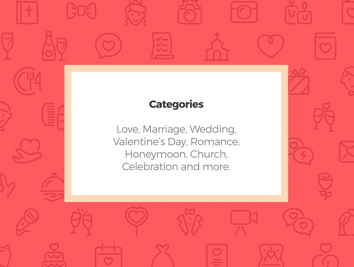 Wedding Icons 4