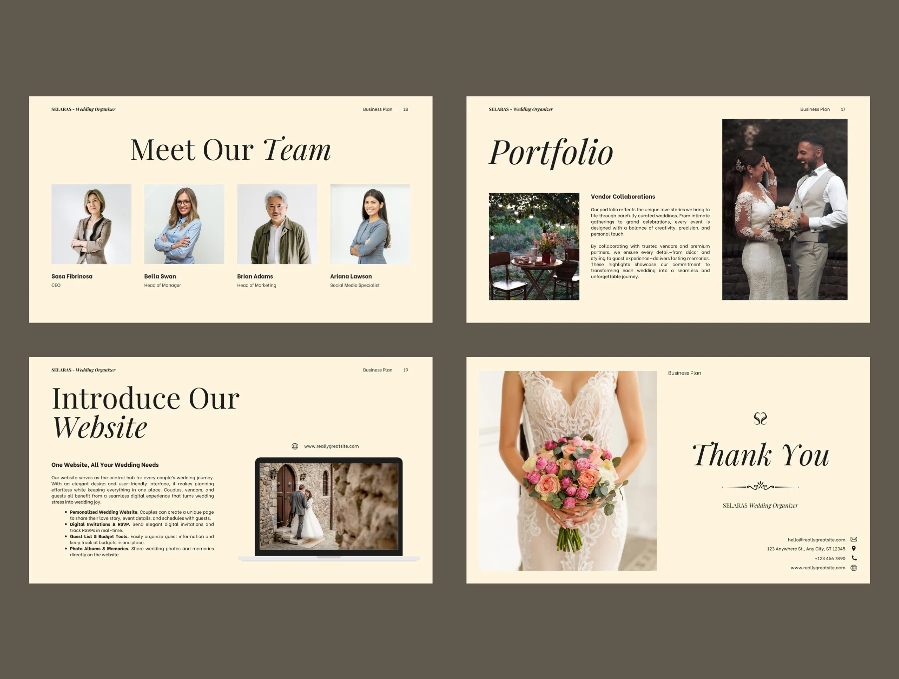 Wedding Organizer Business Plan 2