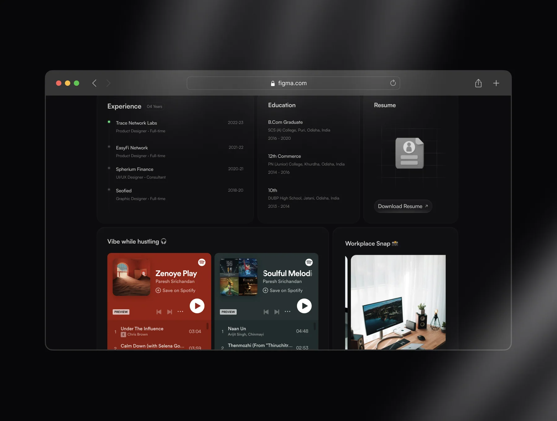 Wefolio - Portfolio for Individual or agency 2