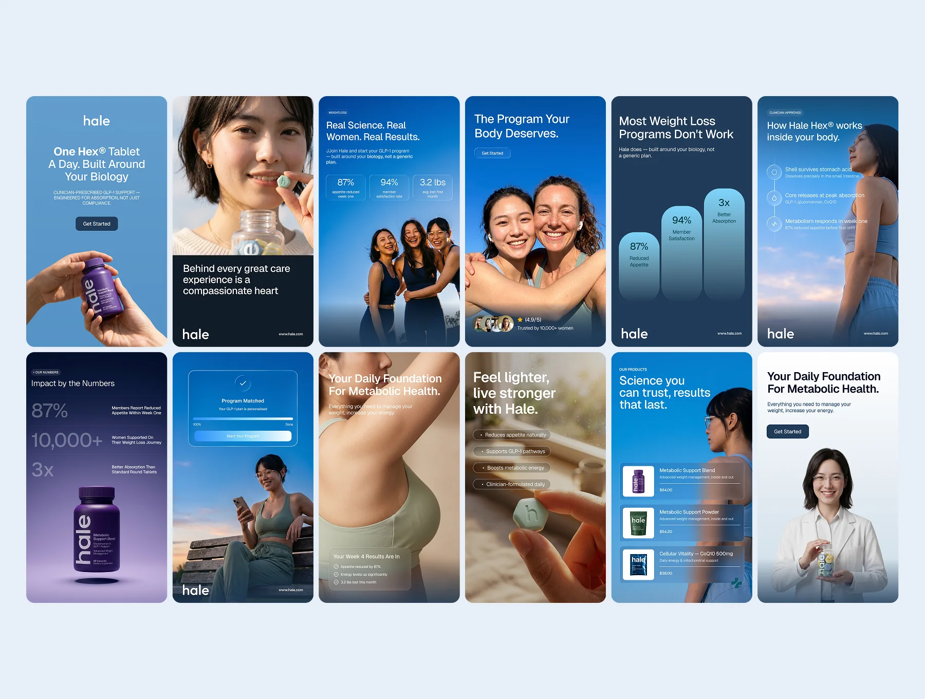Weight Loss Health Supplement Social Media Posters 3