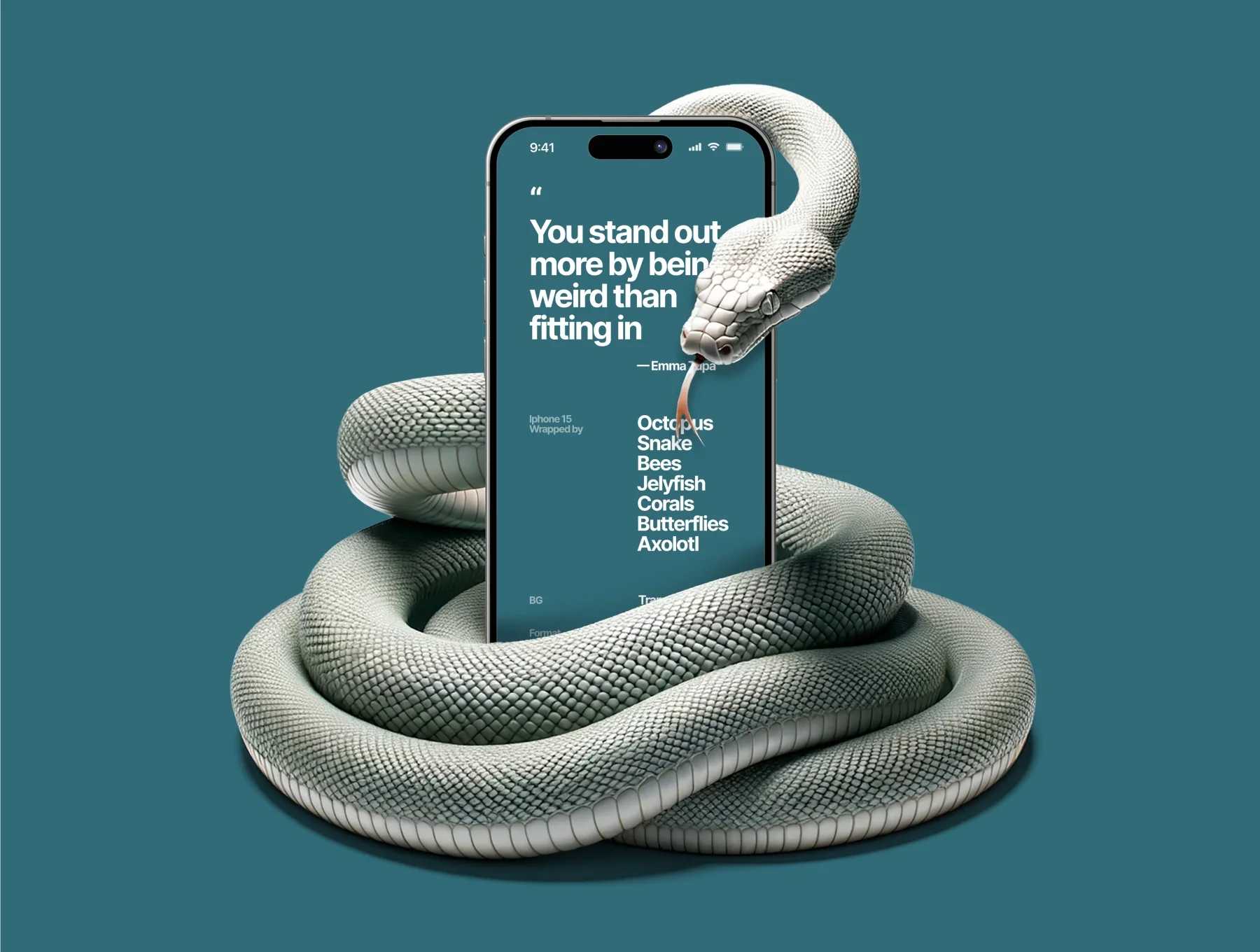 iCreatures Mockups
