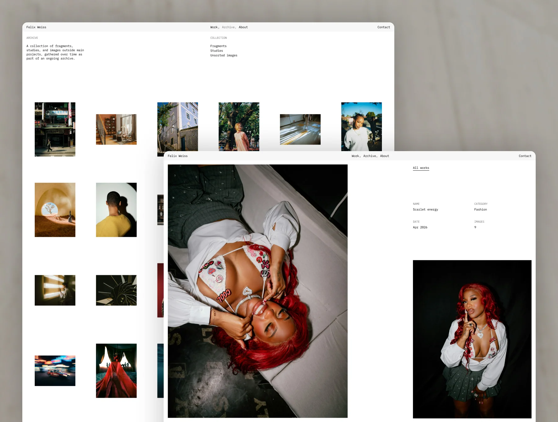 Weiss – Photography Portfolio 3