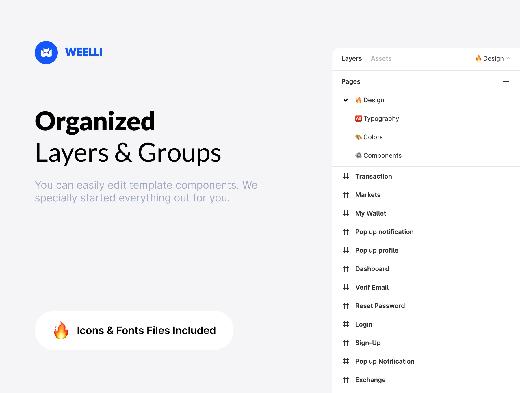 Welli - Dashboard Exchange Crypto UI KIT📈 3