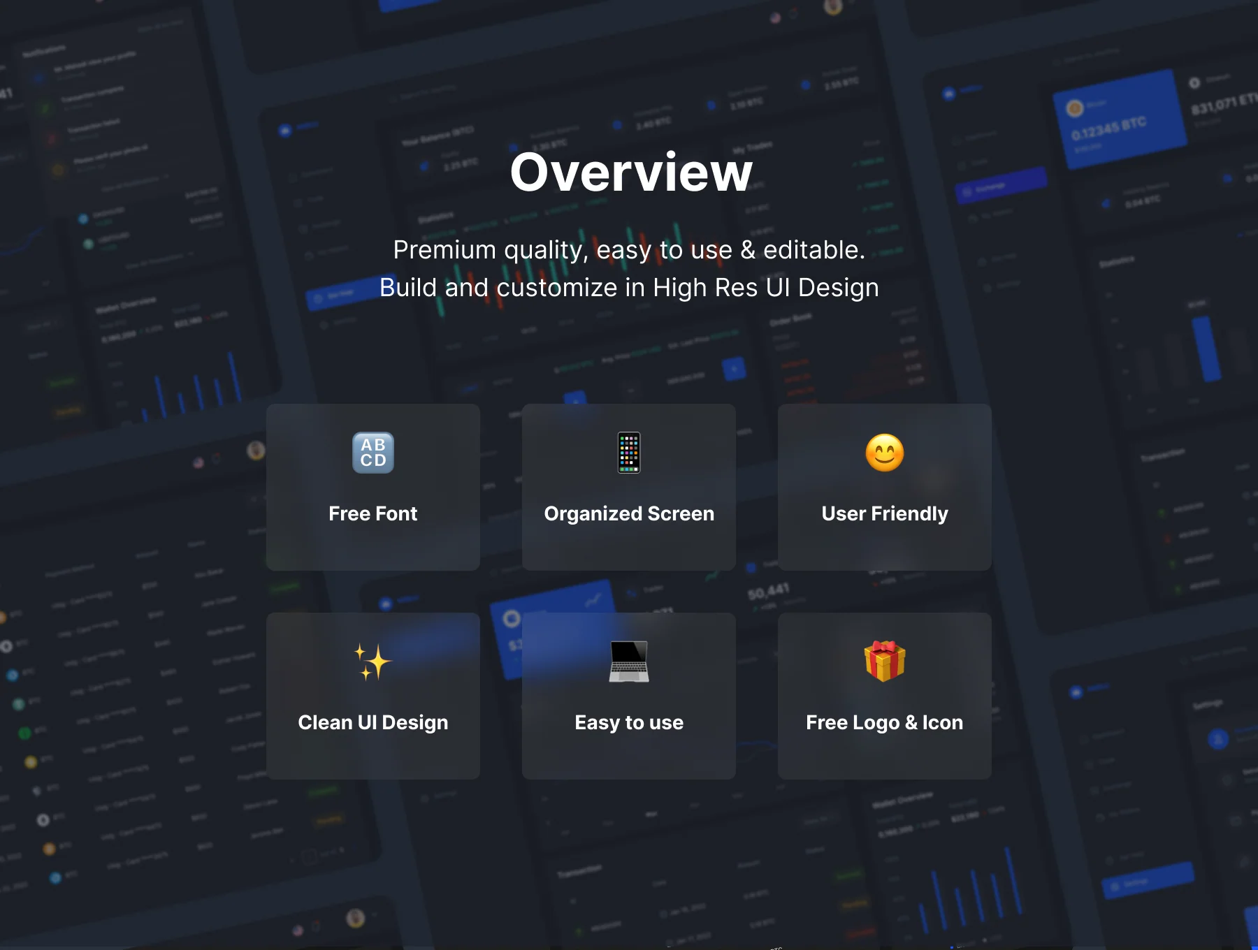 Welli - Dashboard Exchange Crypto UI KIT📈 4