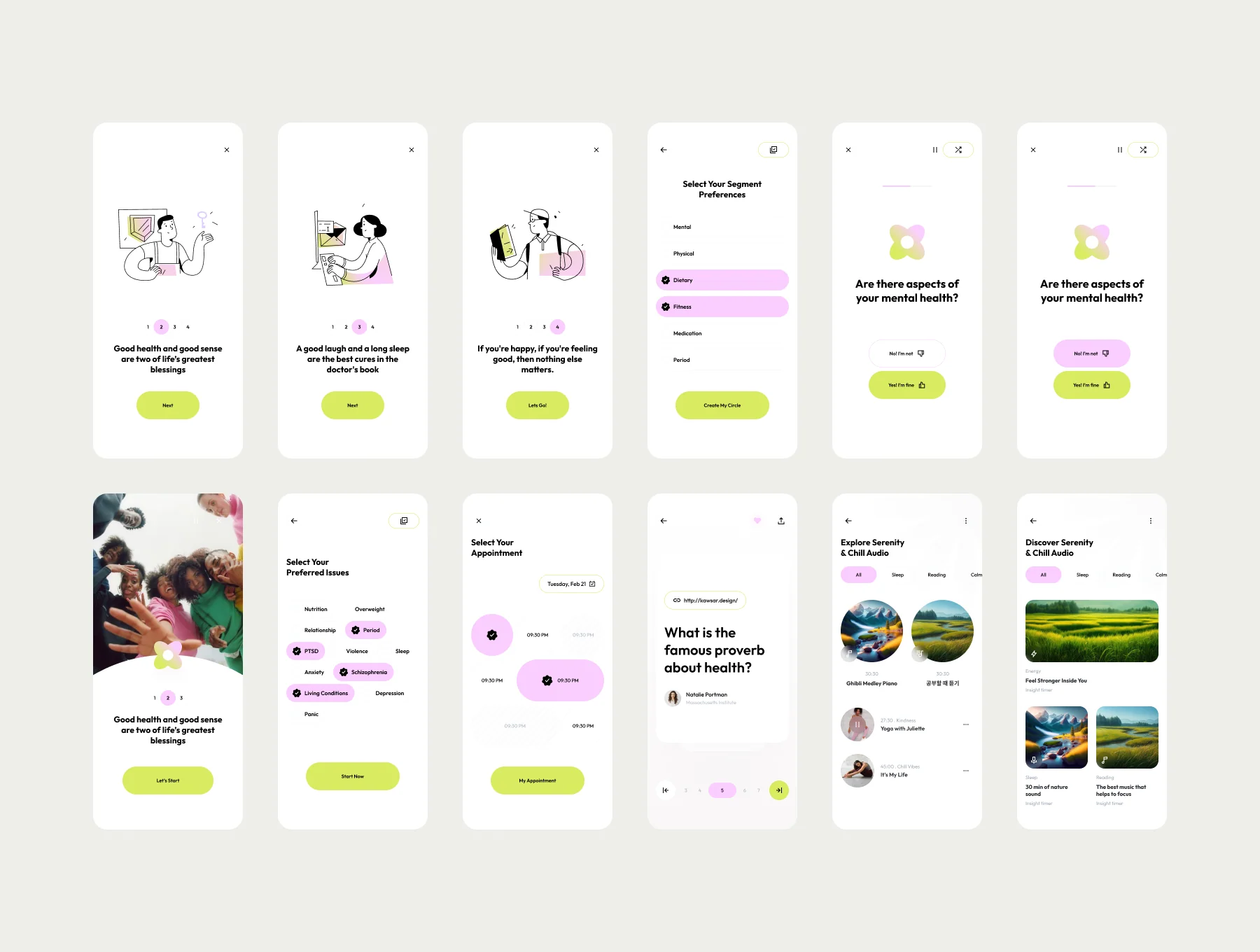 Wellness UI Kit