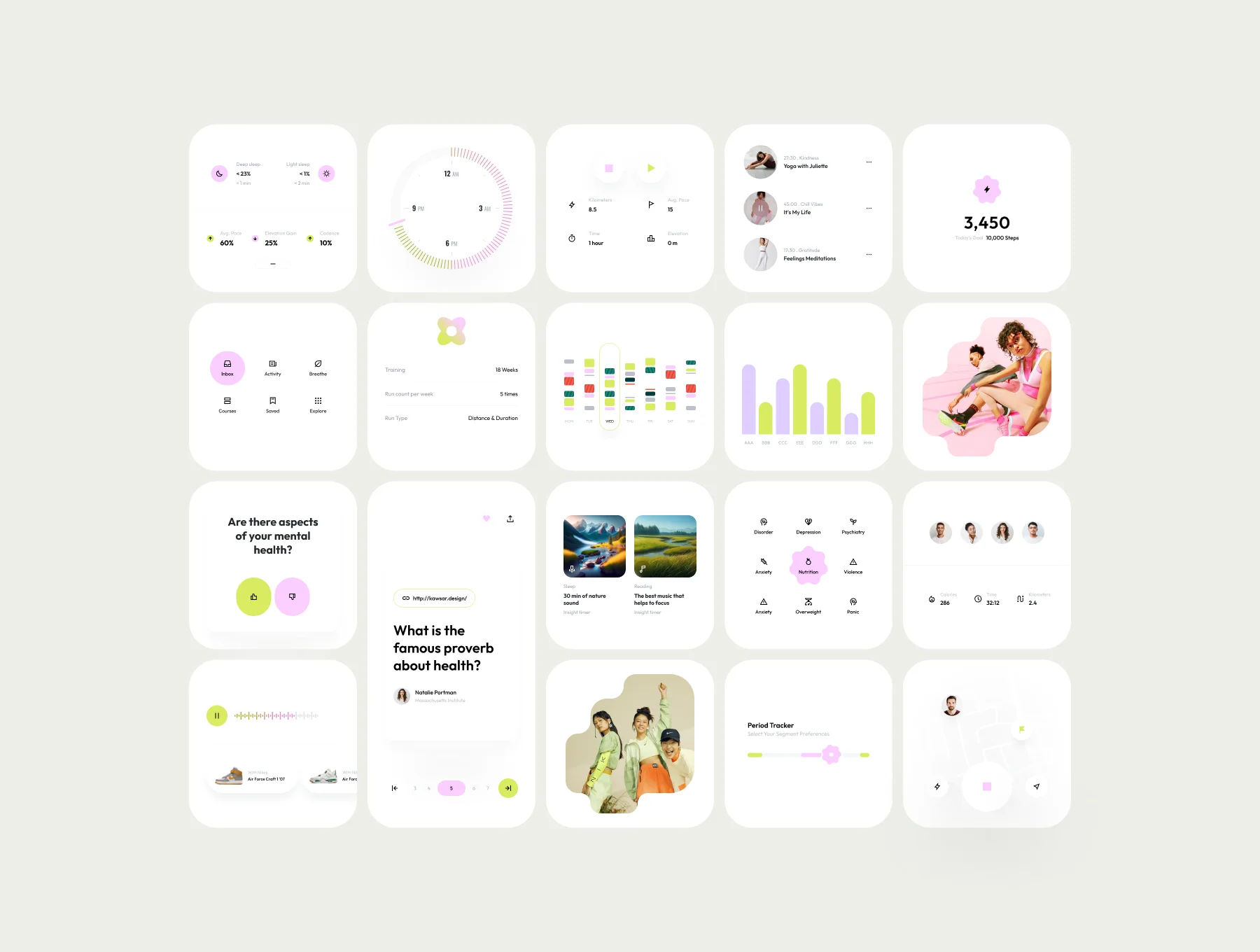 Wellness UI Kit 4