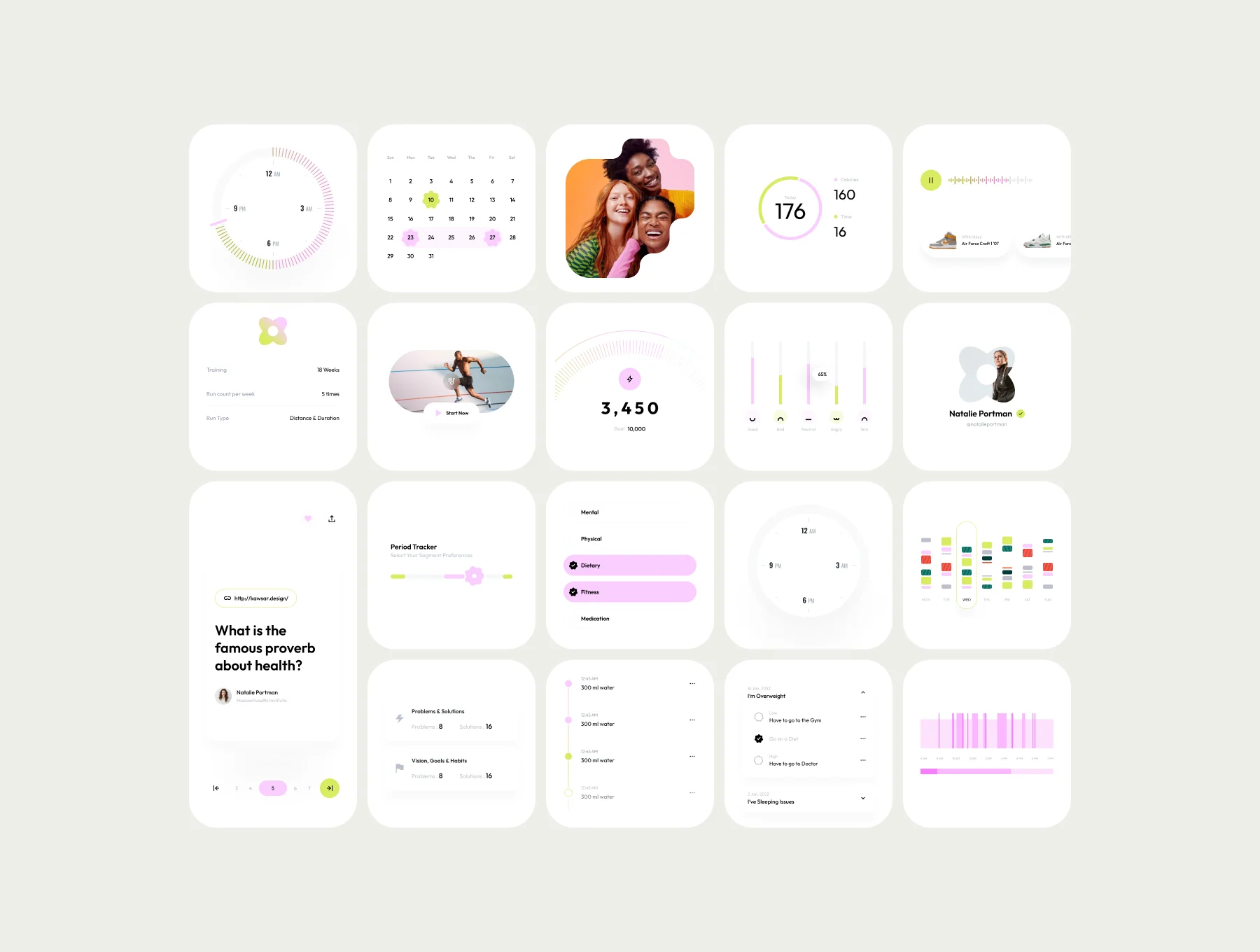 Wellness UI Kit 5