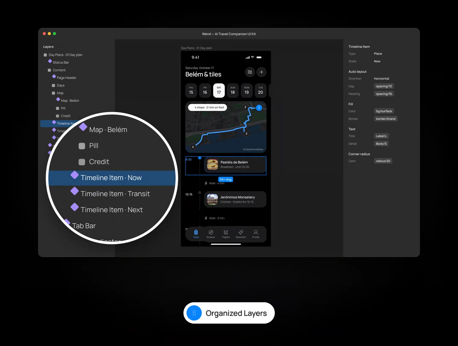 Wend – AI Travel Companion App UI Kit 5