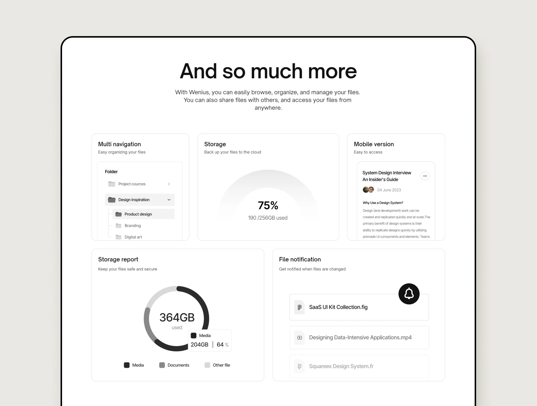 Wenius - Professional Software, Startup, SaaS Website 2
