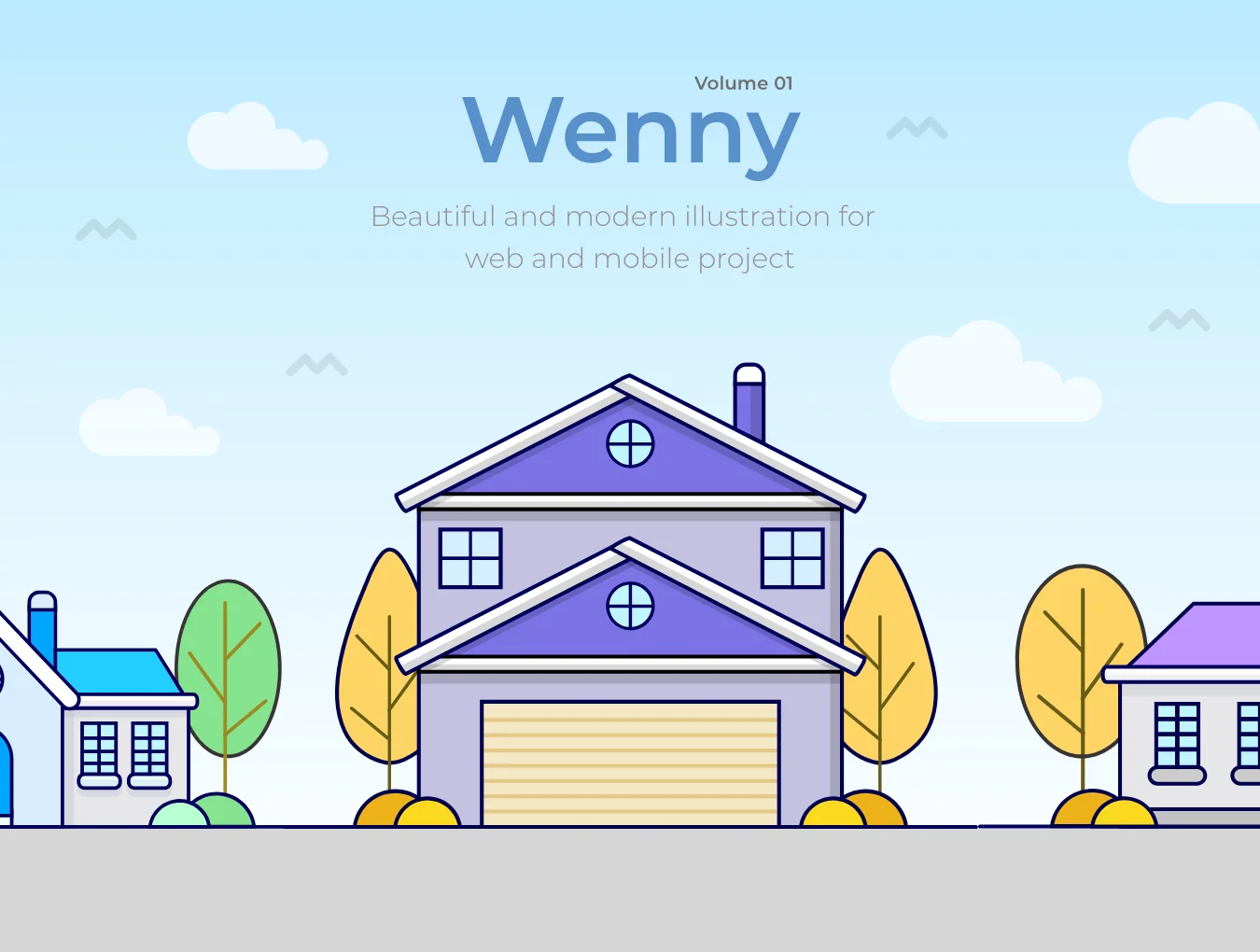 Wenny House Illustrations
