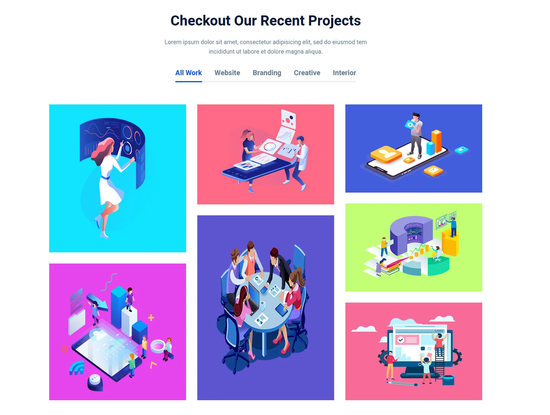 Wer corporate html template 3