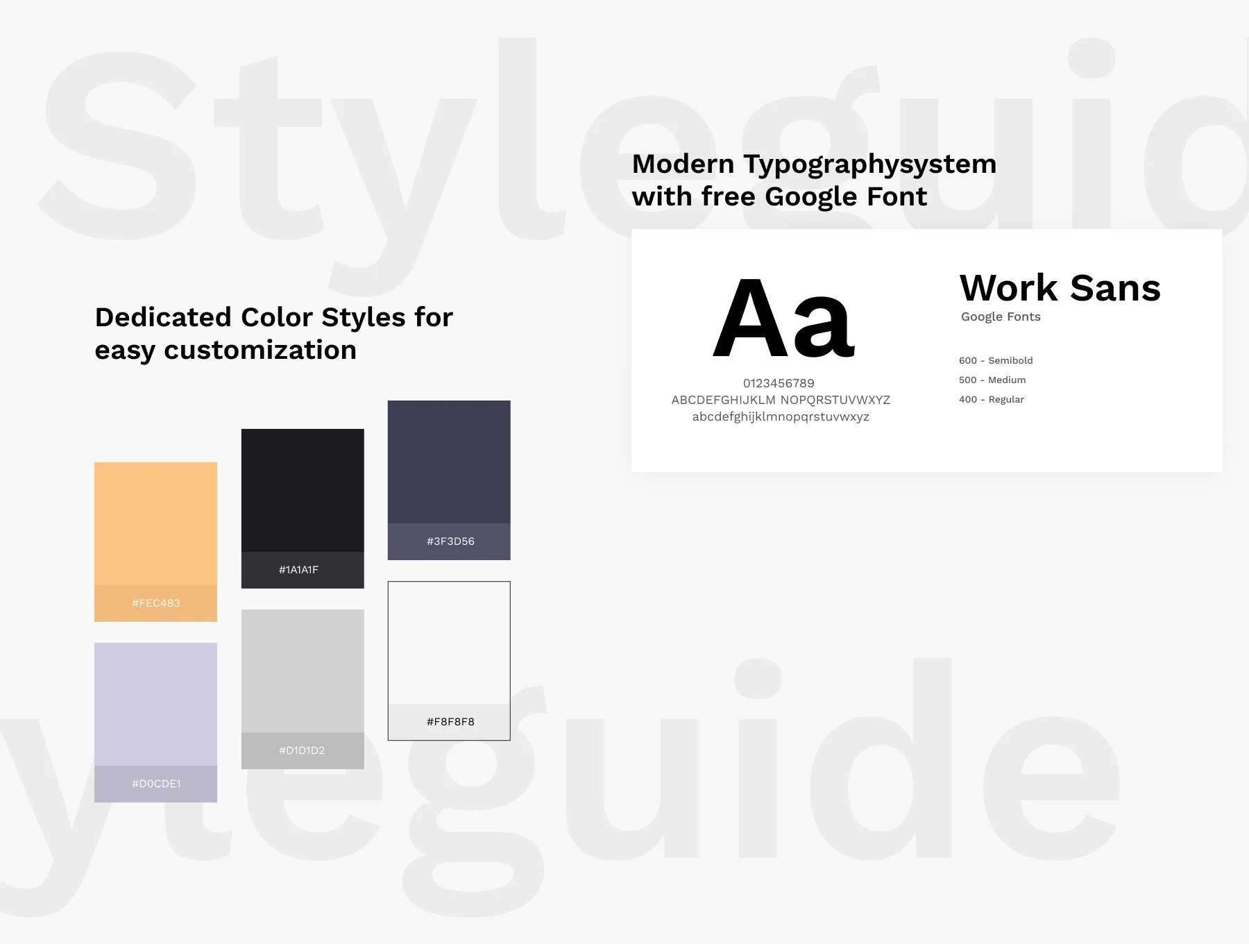 Werk UI Kit - 110 modern website layouts 2