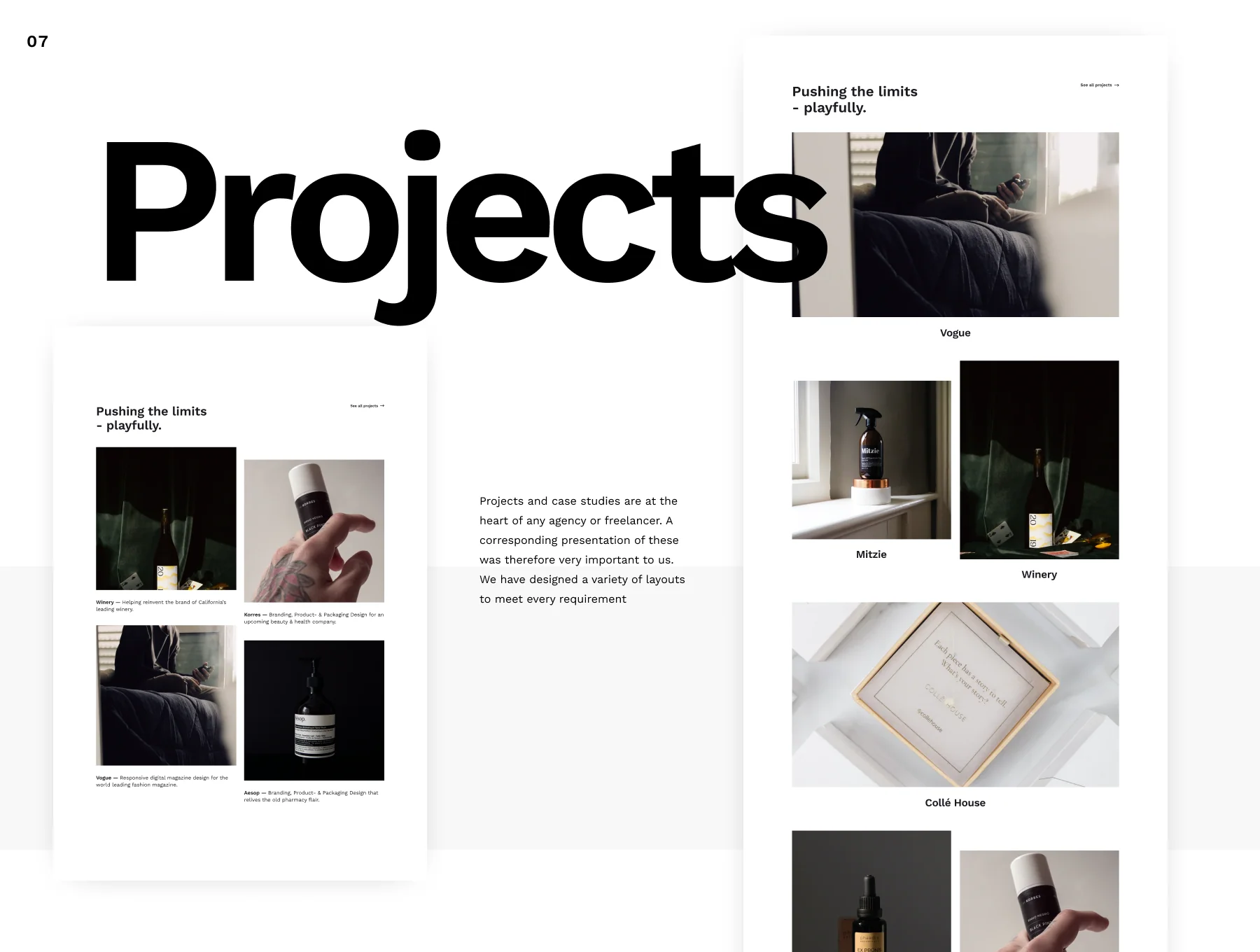 Werk UI Kit - 110 modern website layouts 6