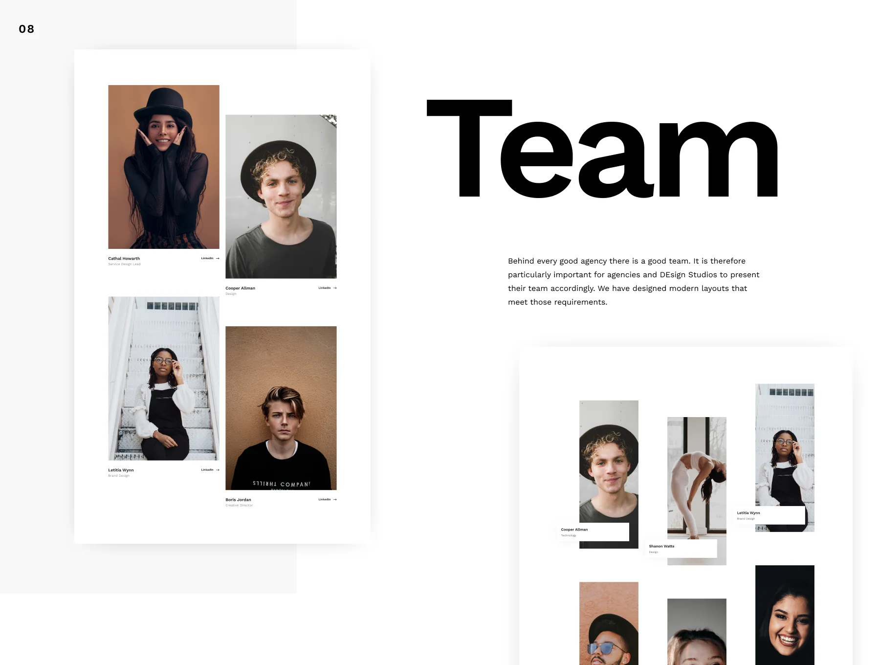 Werk UI Kit - 110 modern website layouts 7