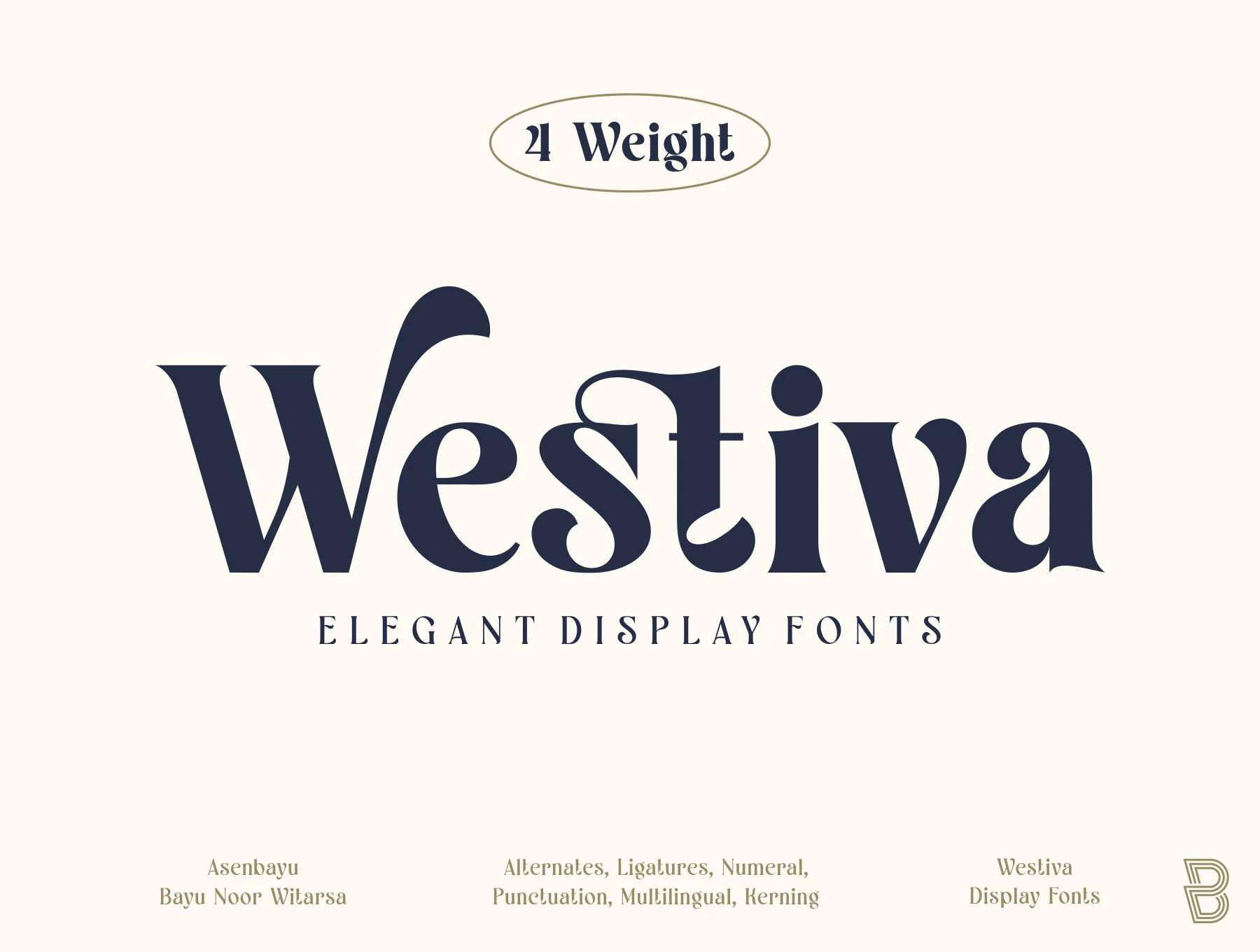 Westiva Fonts Family