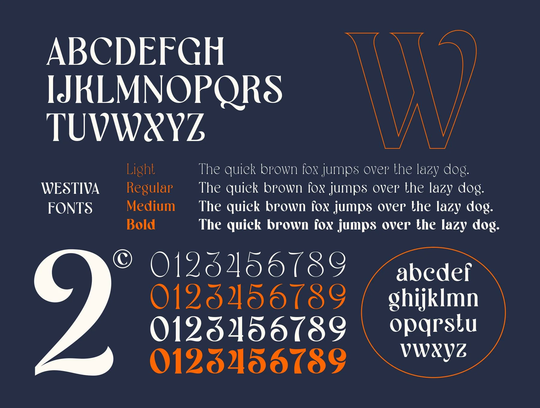 Westiva Fonts Family 5