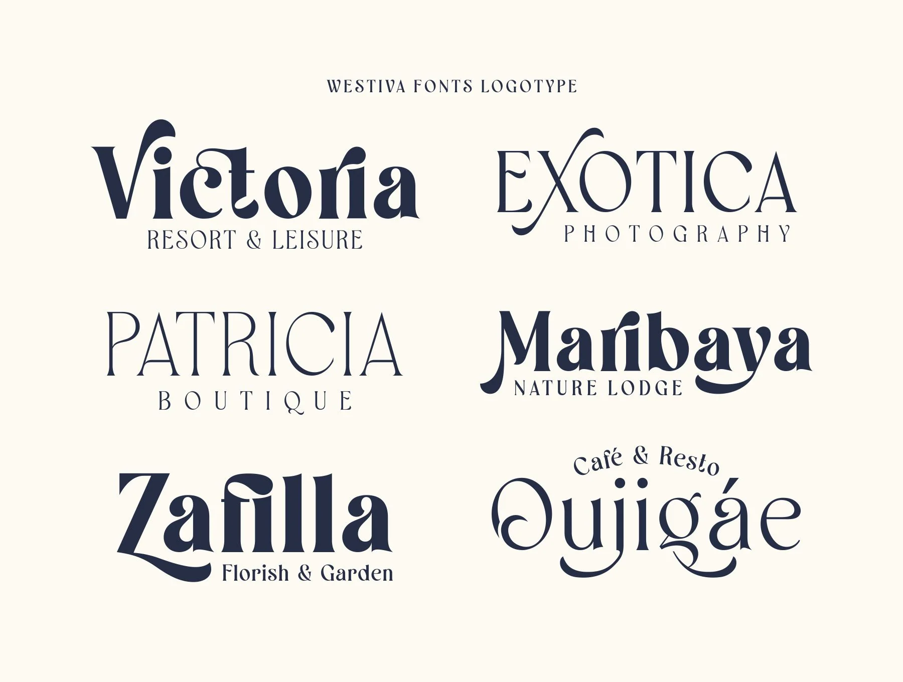 Westiva Fonts Family 6