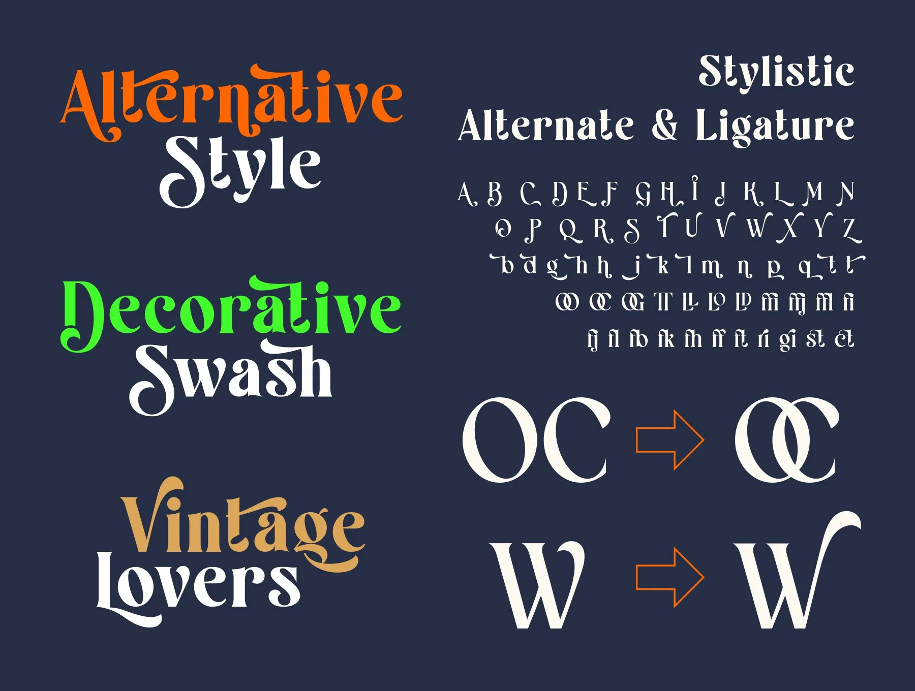 Westiva Fonts Family 7