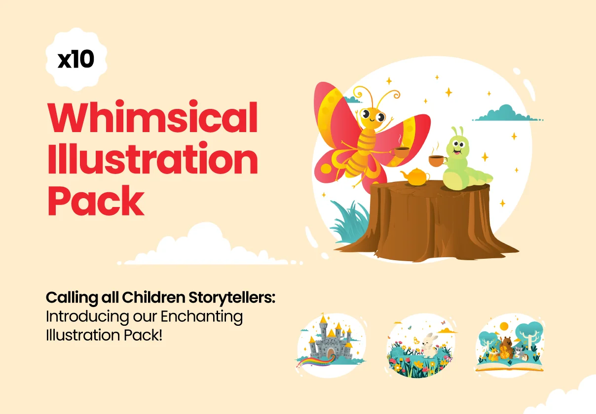 Whimsical Illustration Pack