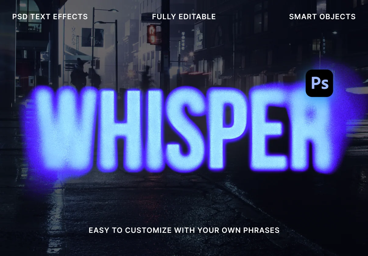Whisper – Creative Text Effects