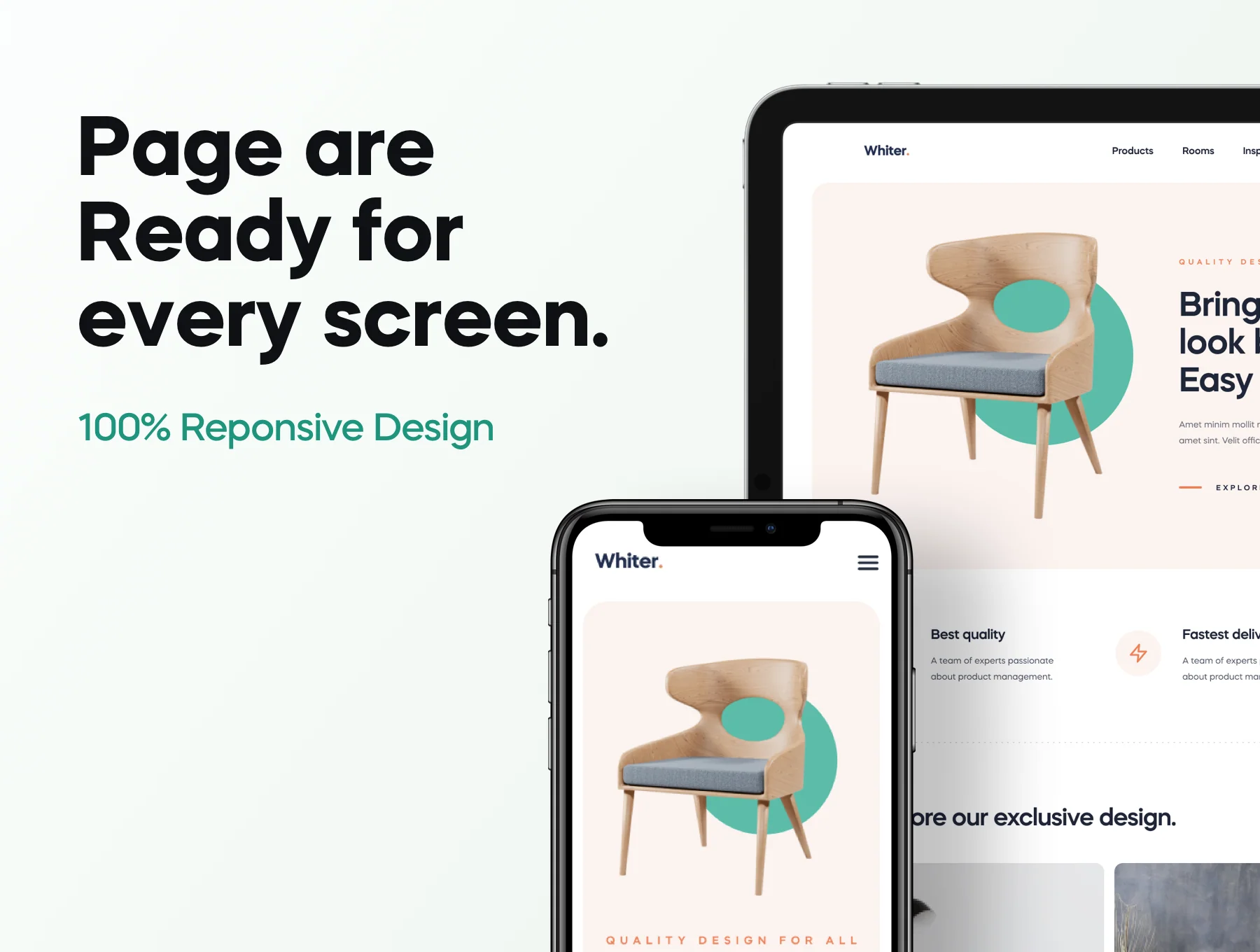 Whiter - Landing Page HTML Templates 5