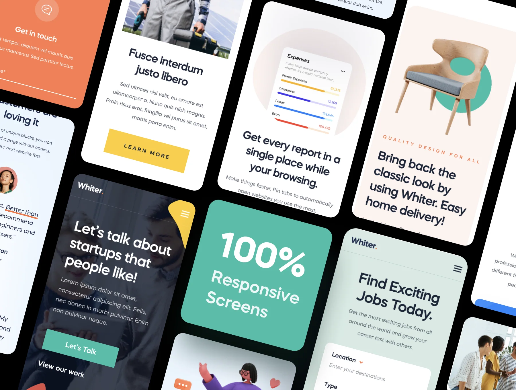 Whiter - Landing Page HTML Templates 6