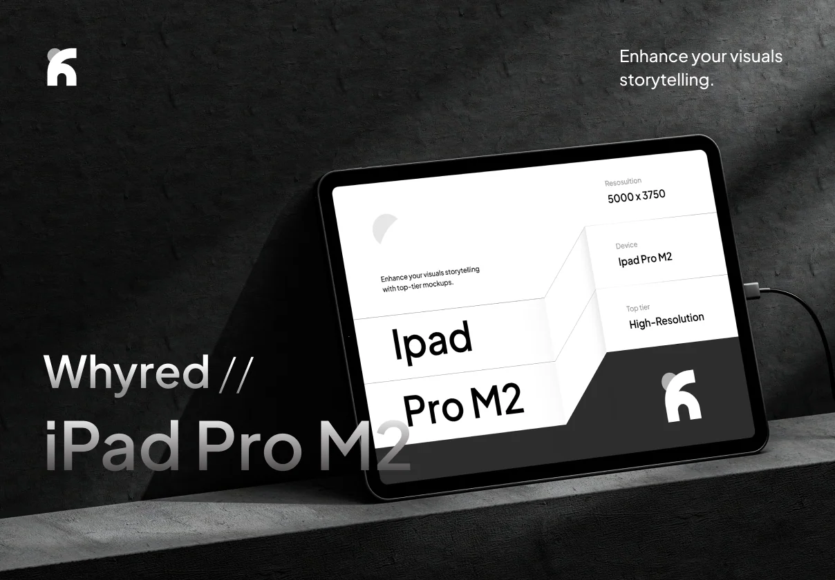 Whyred - iPad Pro M2 Creative Mockups