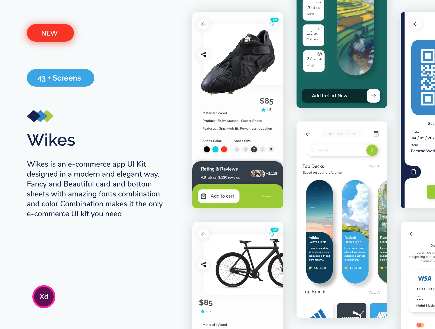 Wikes- Ecommerce App Ui Kit