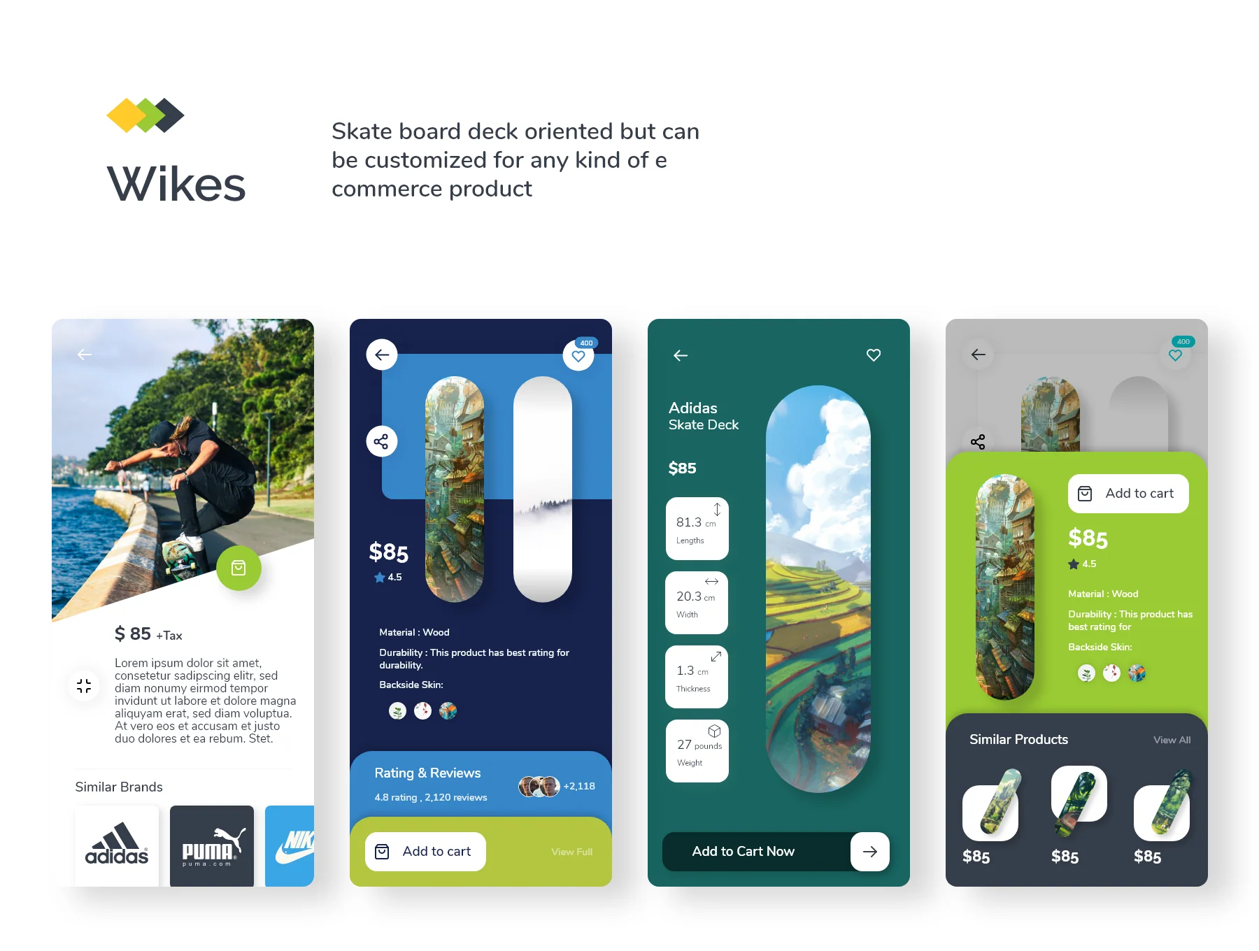 Wikes- Ecommerce App Ui Kit 4
