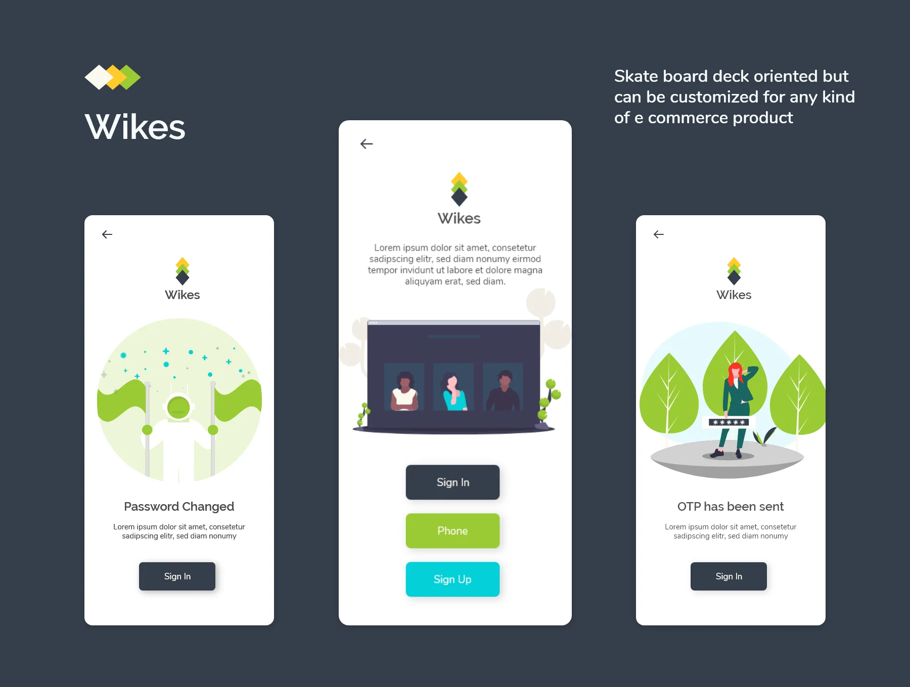Wikes- Ecommerce App Ui Kit 5