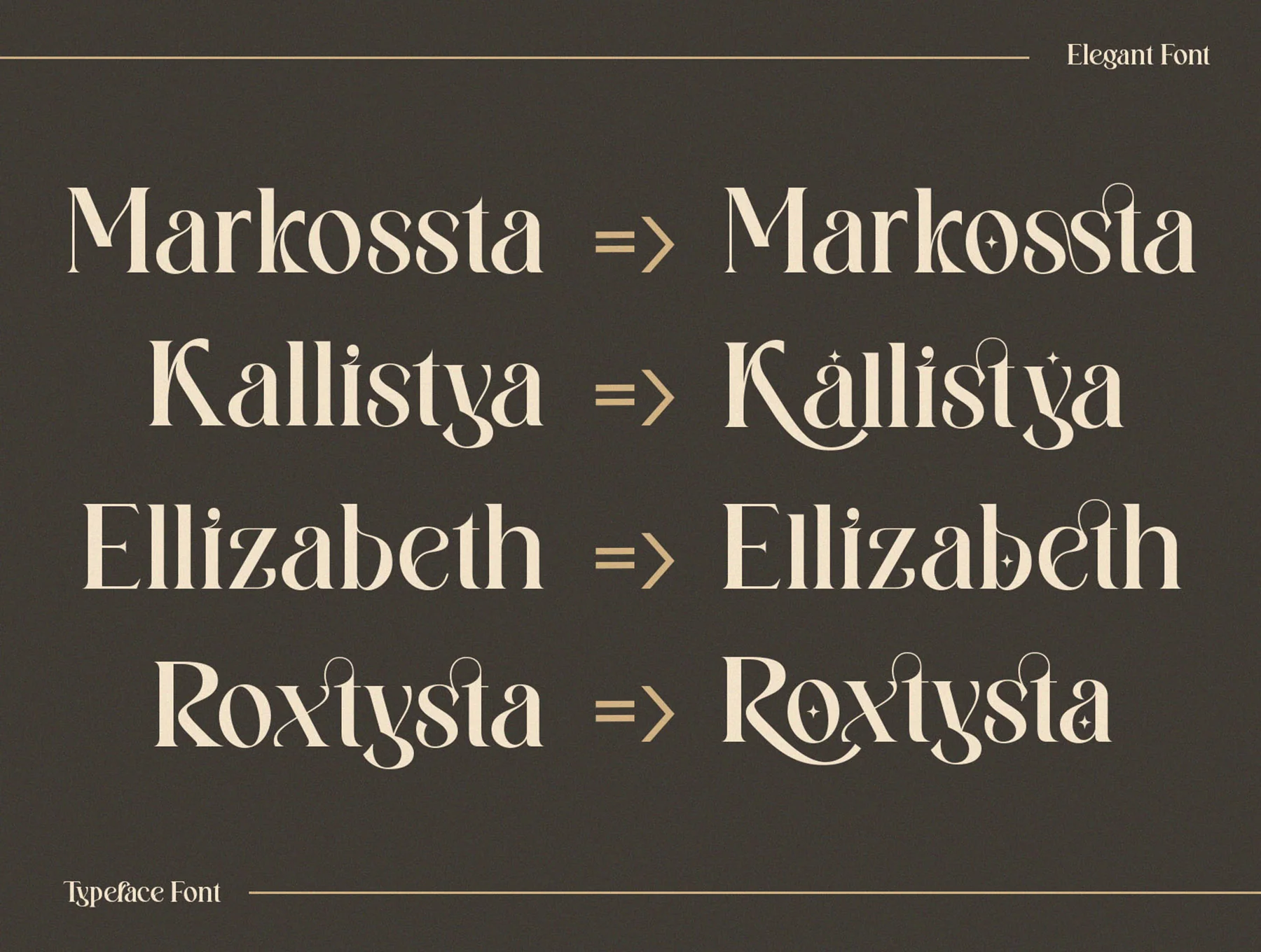 Wilkista - Stylish Ligature Typeface 8