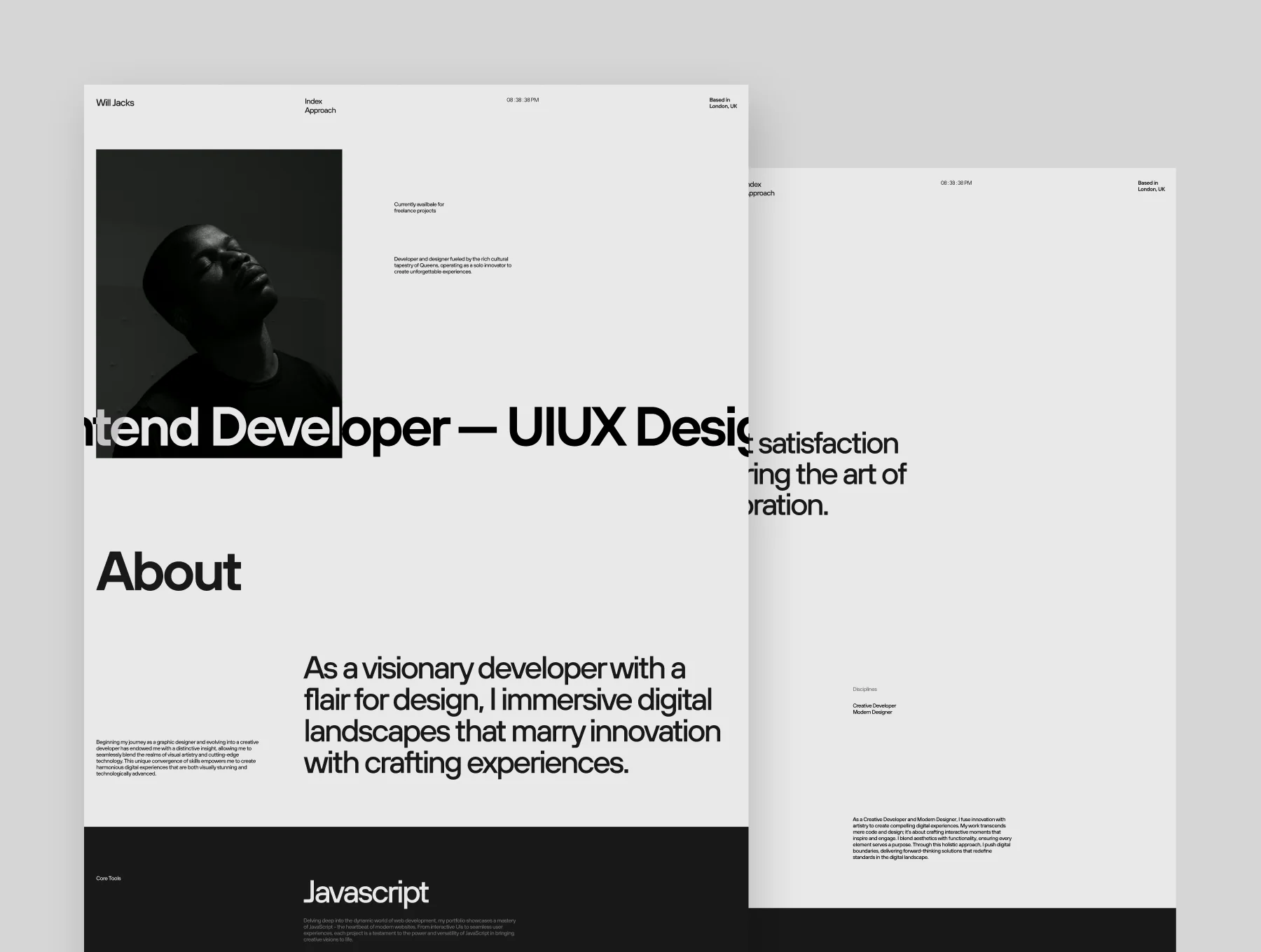 Will Jacks — Coded Portfolio Template