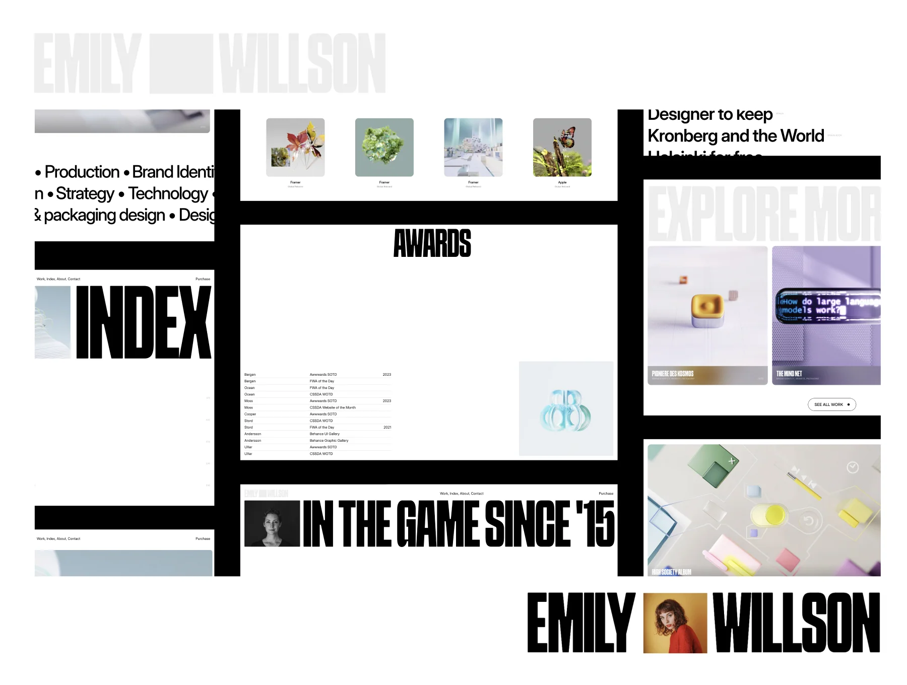 Willson — Framer Portfolio Template 3