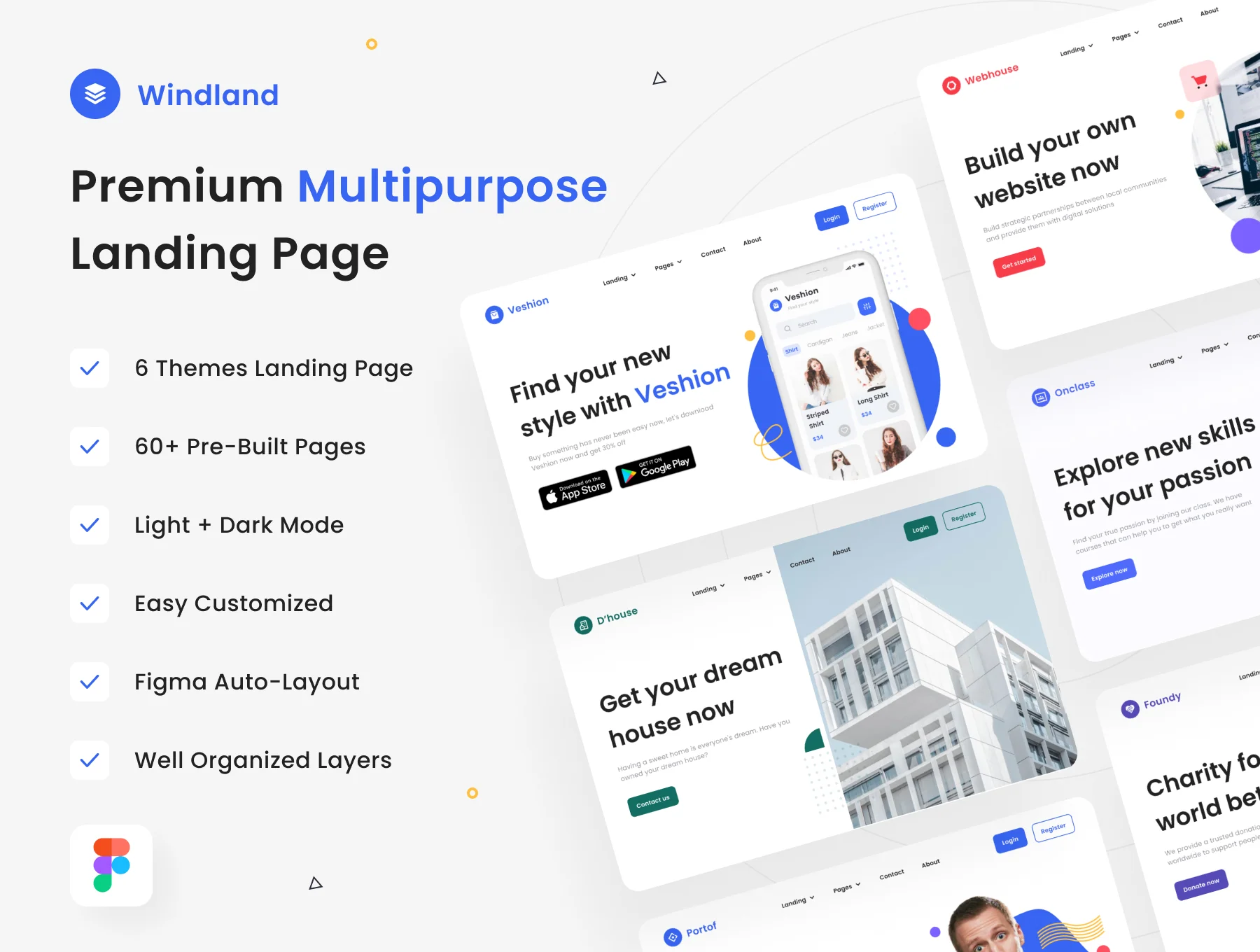 Windland Premium Multipurpose Landing Page