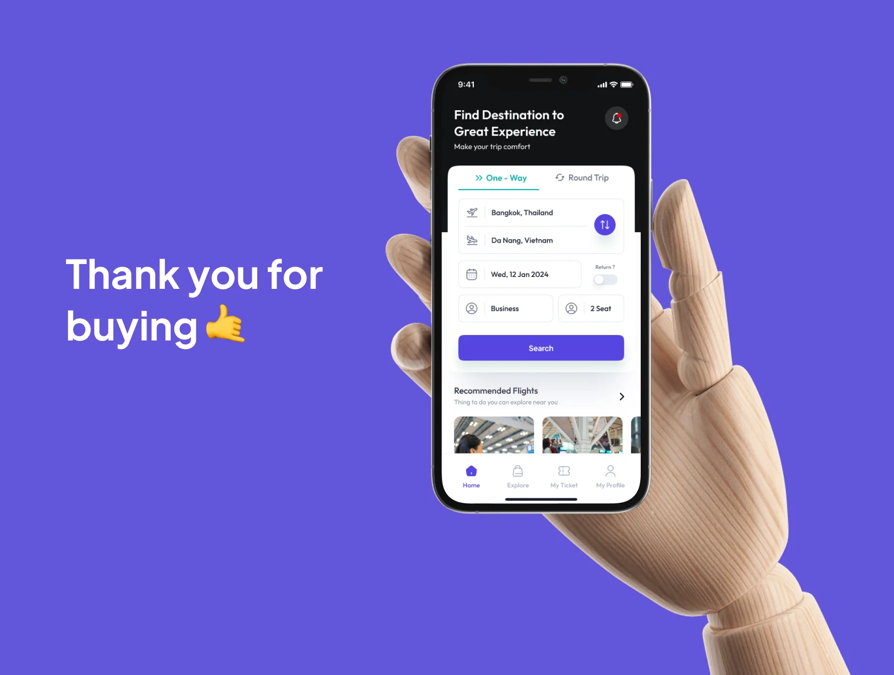 WingWander - Flight Booking App Ui Kits 6