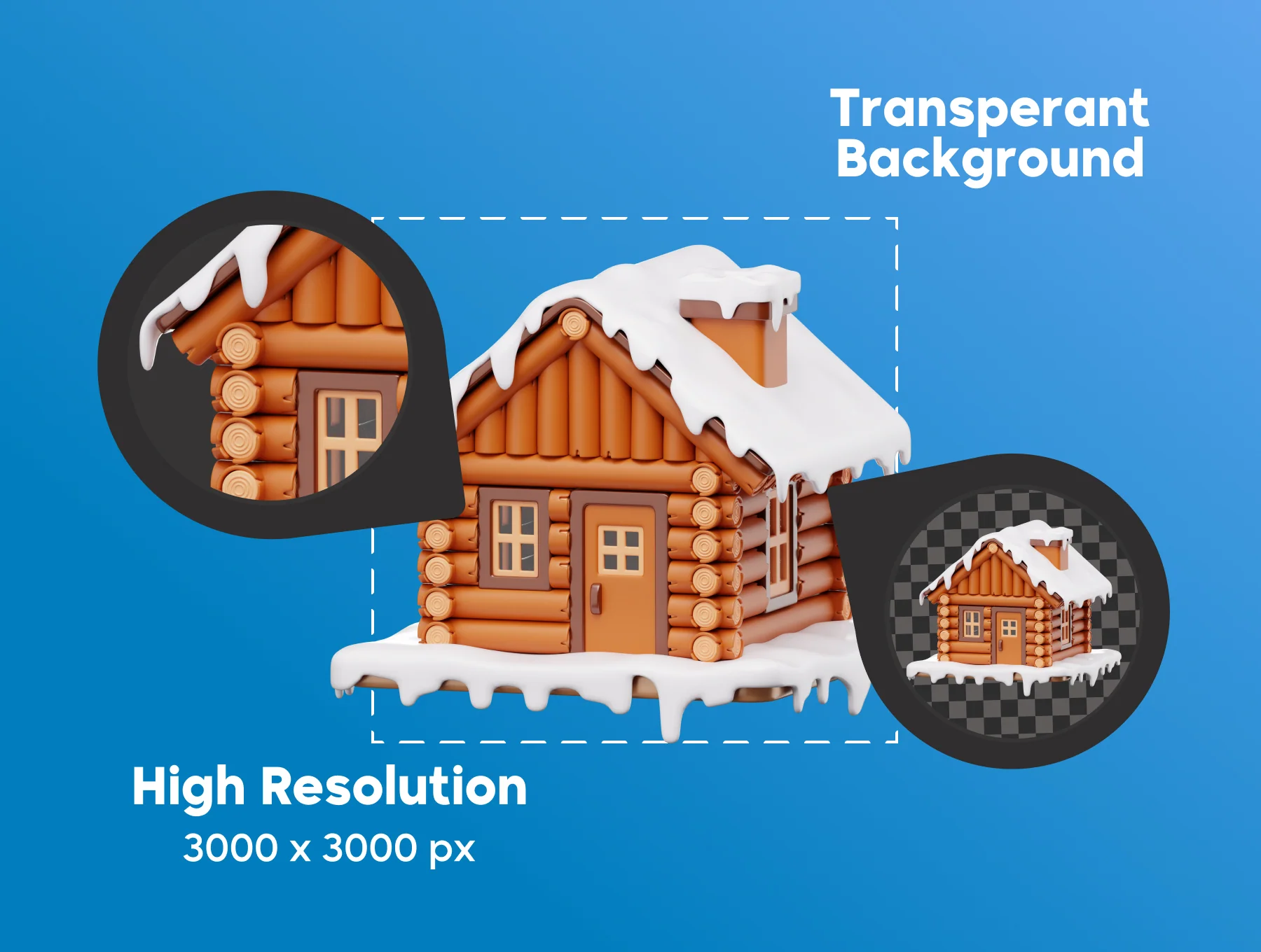 Winter 3D Icon Pack 3