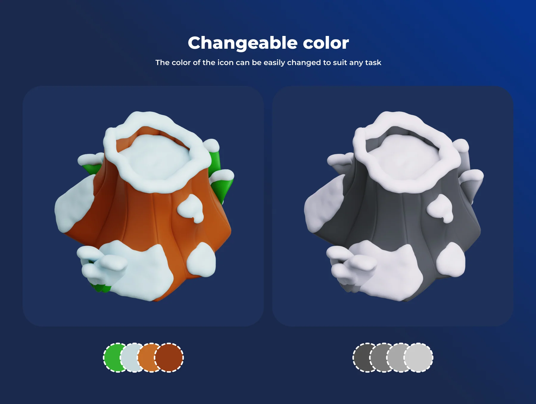 Winter Season 3D Illustration Pack 3