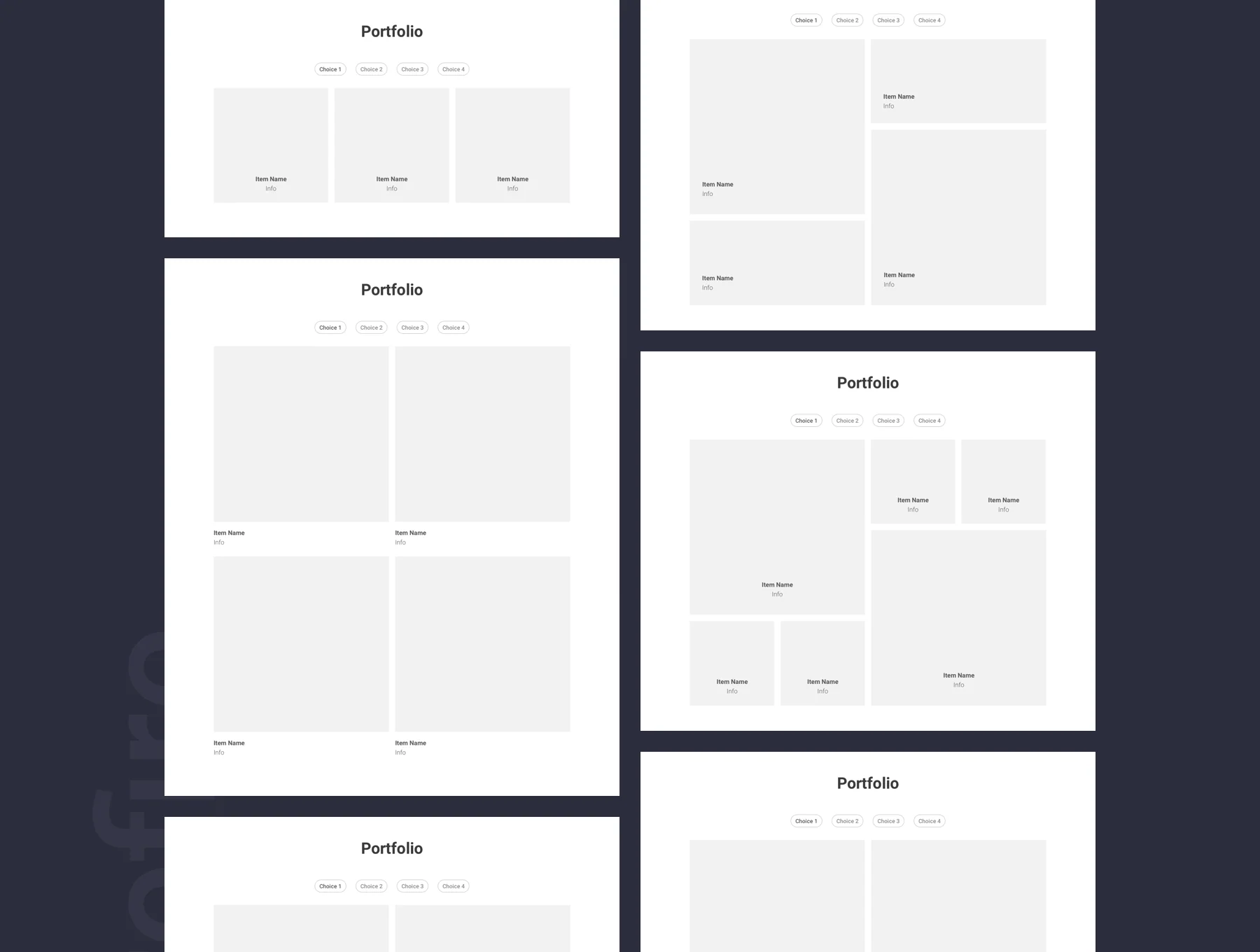 Wirefire - Wireframe Kit Web Design 2