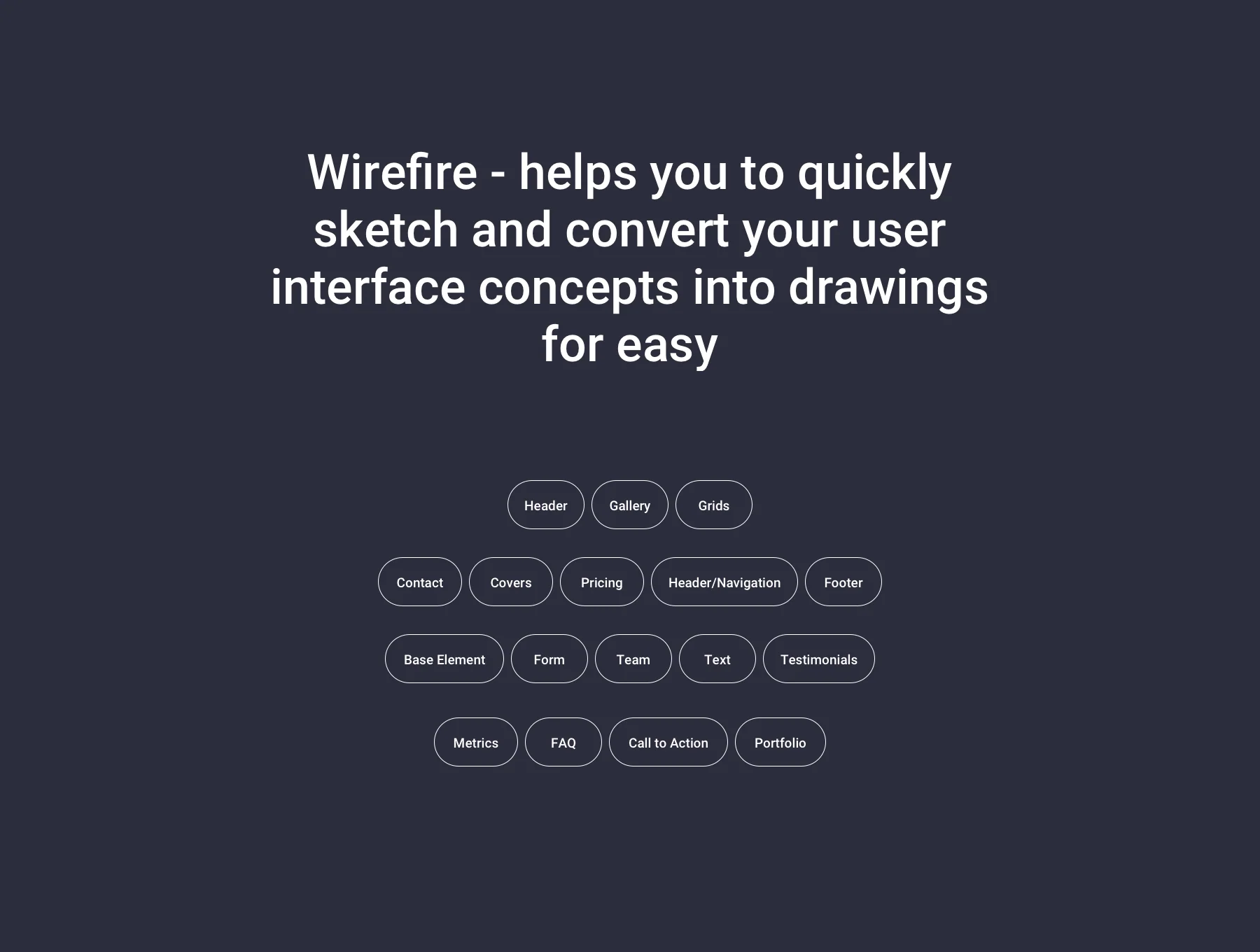 Wirefire - Wireframe Kit Web Design 6
