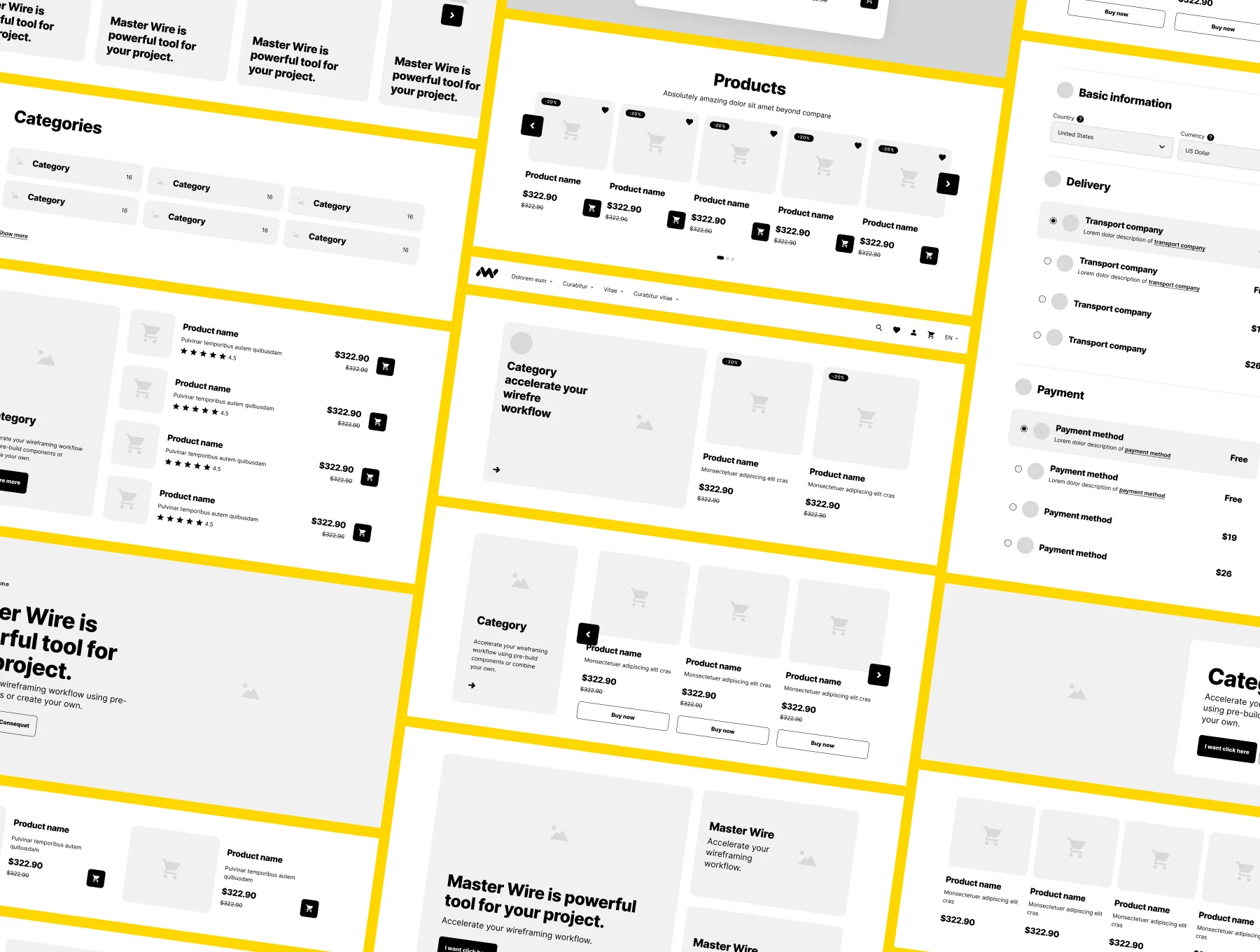 Wireframe Kit - Master Wire 9