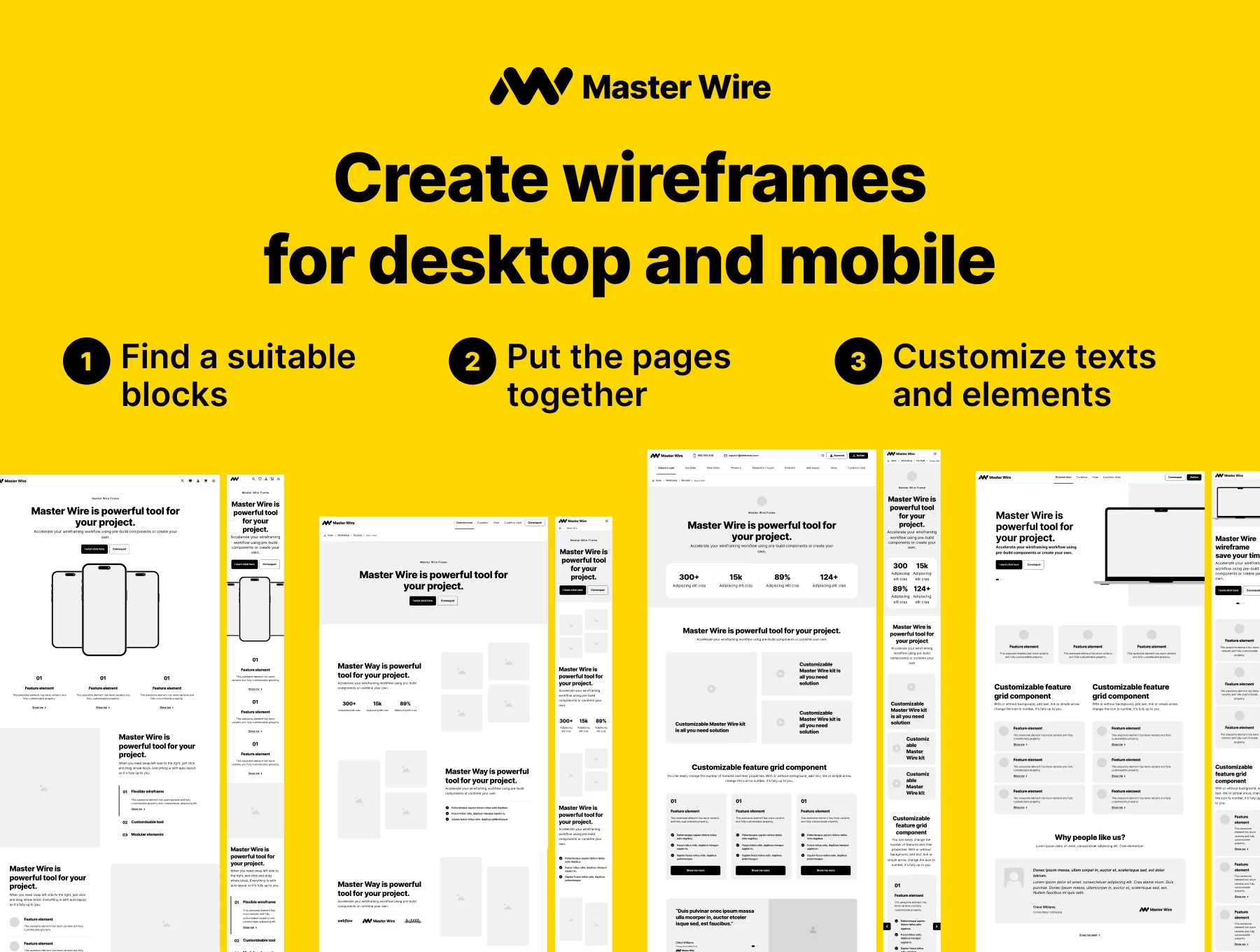 Wireframe Kit - Master Wire 3