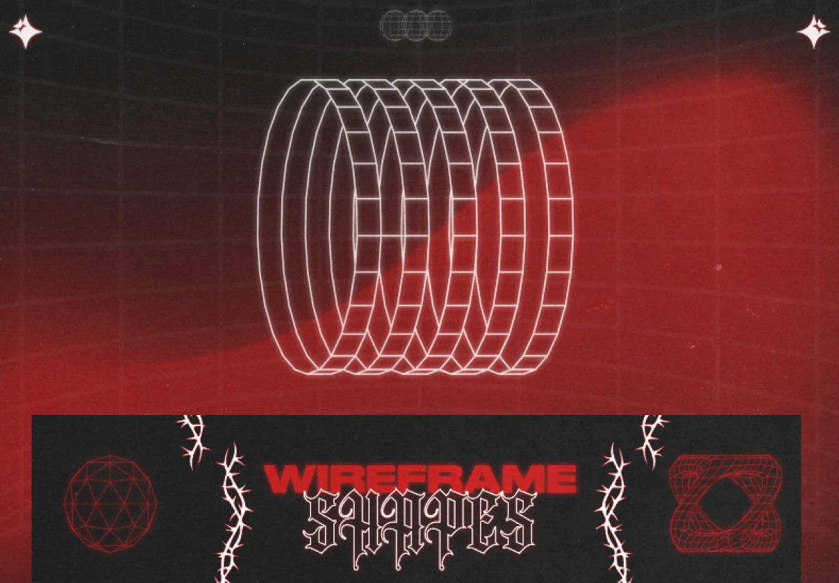 Wireframe Shapes pack