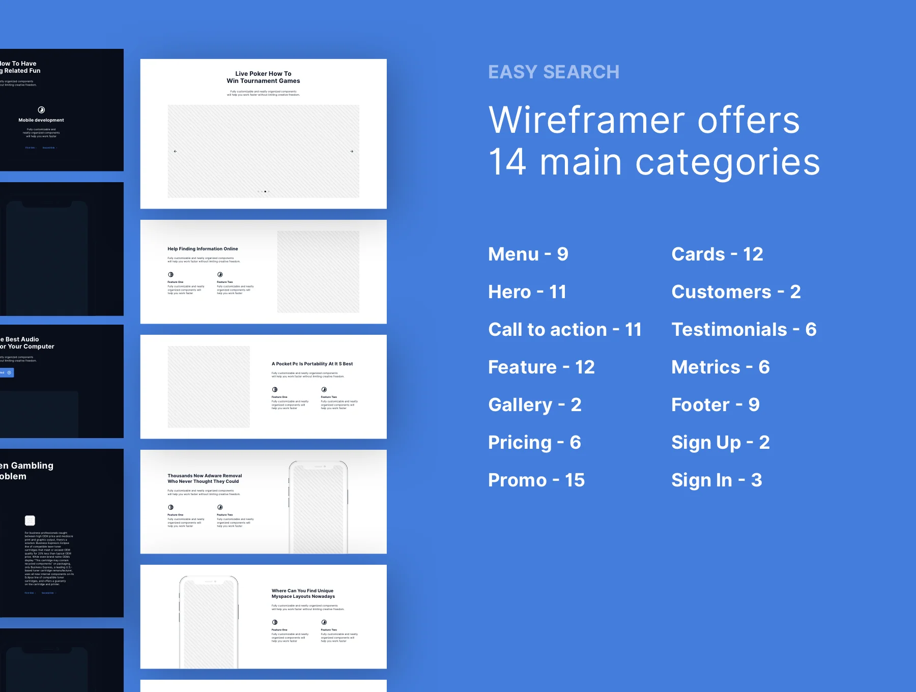 Wireframer Web Kit (for Sketch) 4