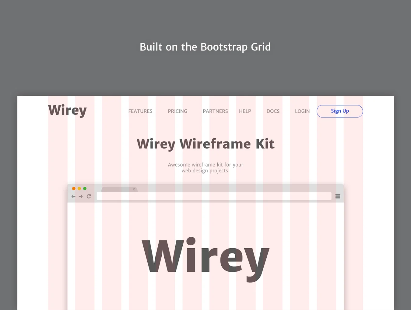 Wirey Wireframe Kit 4