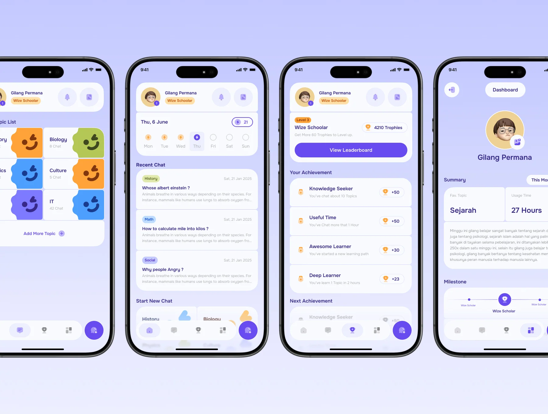 Wize - Friendly AI Chat Buddy for Child's 3