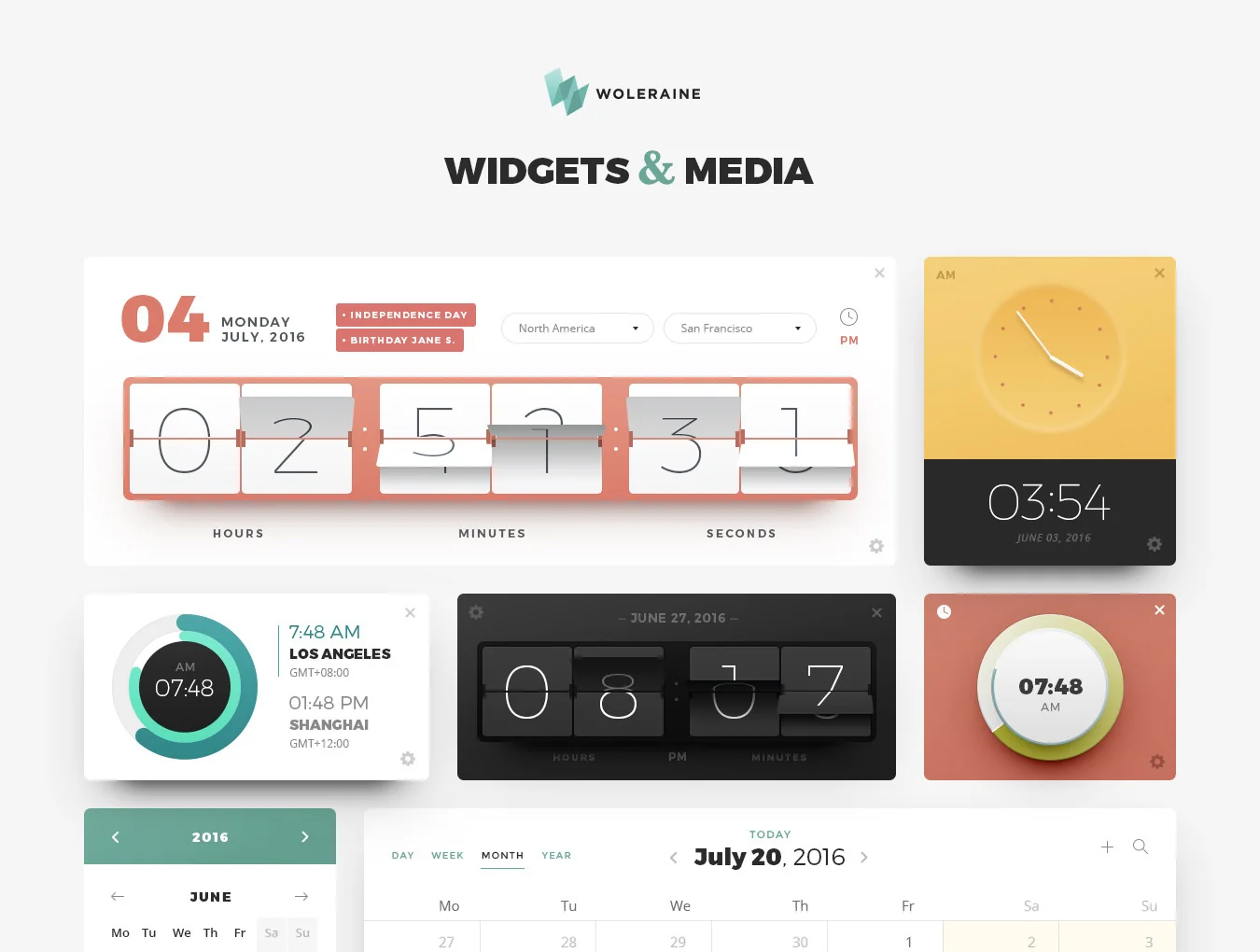 Woleraine UI Kit 7