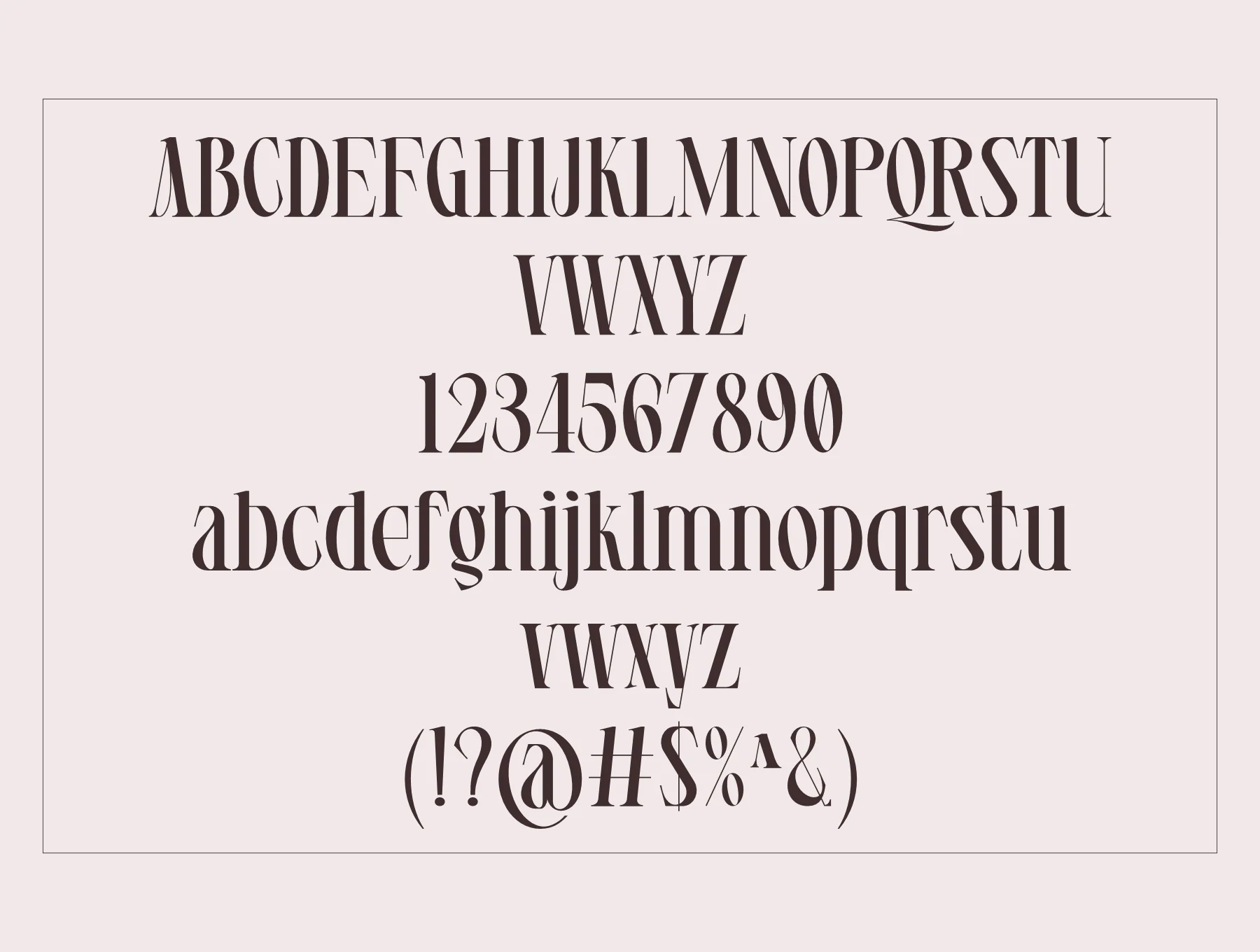 Wolves Dislay Typeface 10