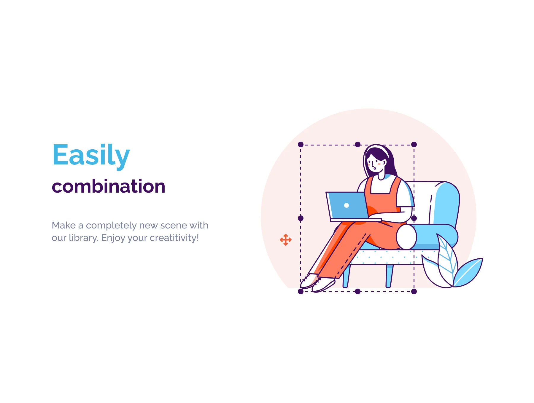 Work From Home Illustration Kit 5