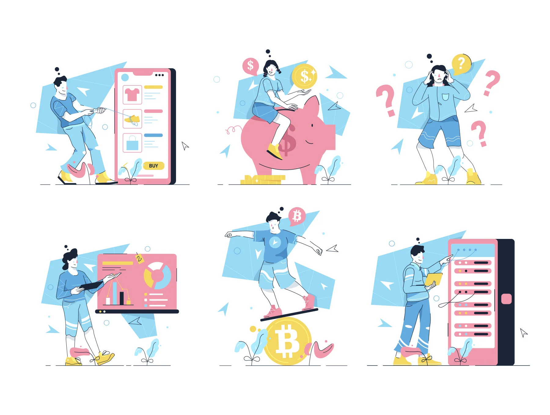 Work Hard Illustrations 3
